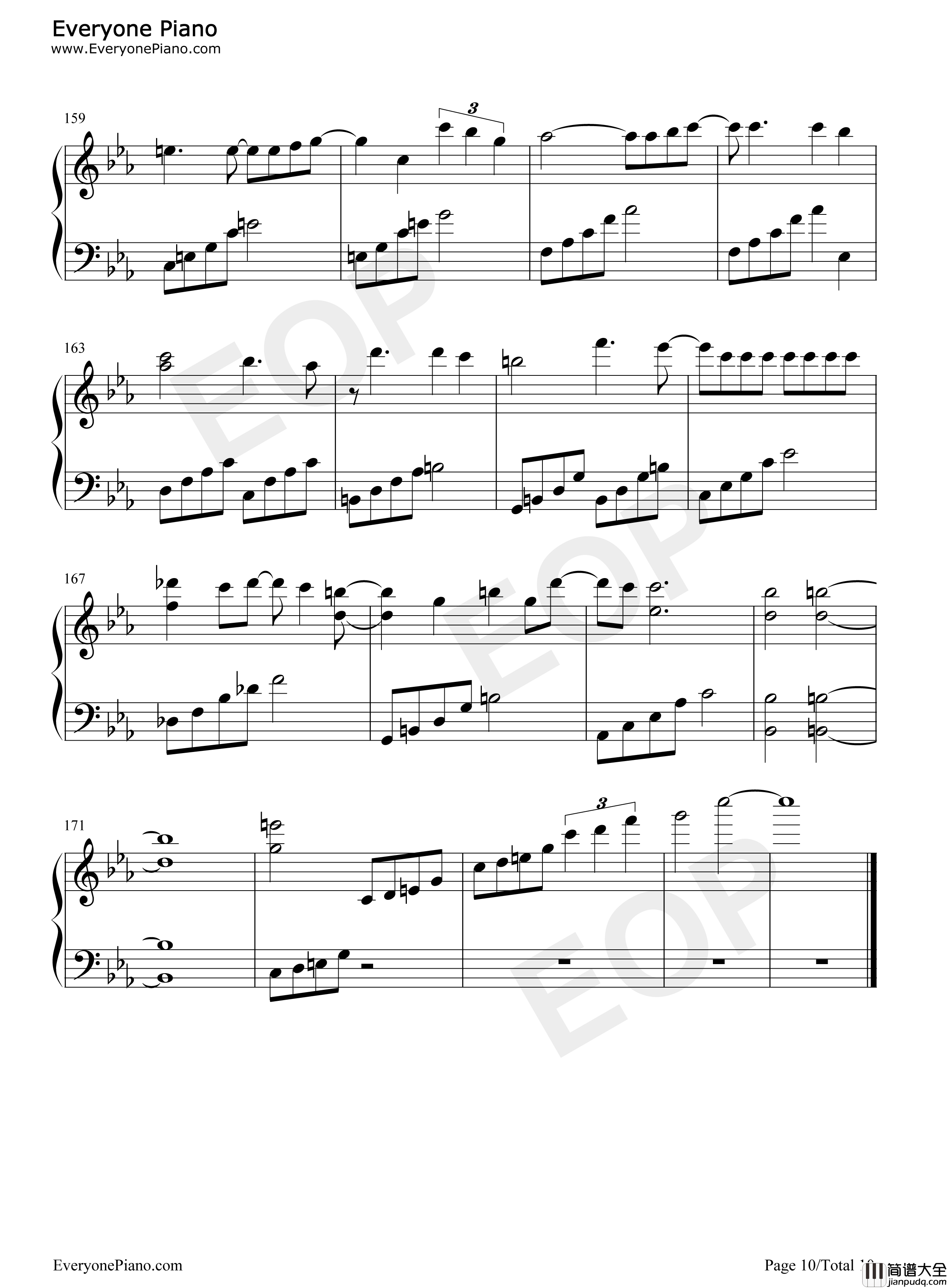 猛烈宇宙交响曲_第七楽章「无限の爱」钢琴谱_ももいろクローバーZ_桃色幸运草Z