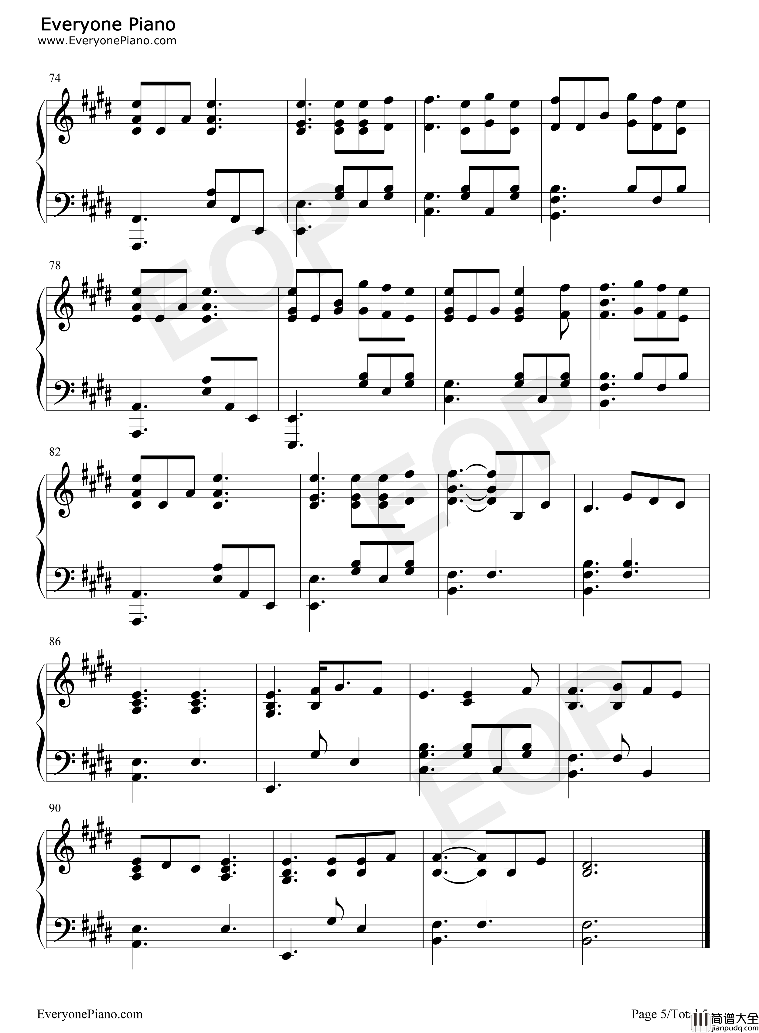 I_Won't_Give_Up钢琴谱_Jason_Mraz