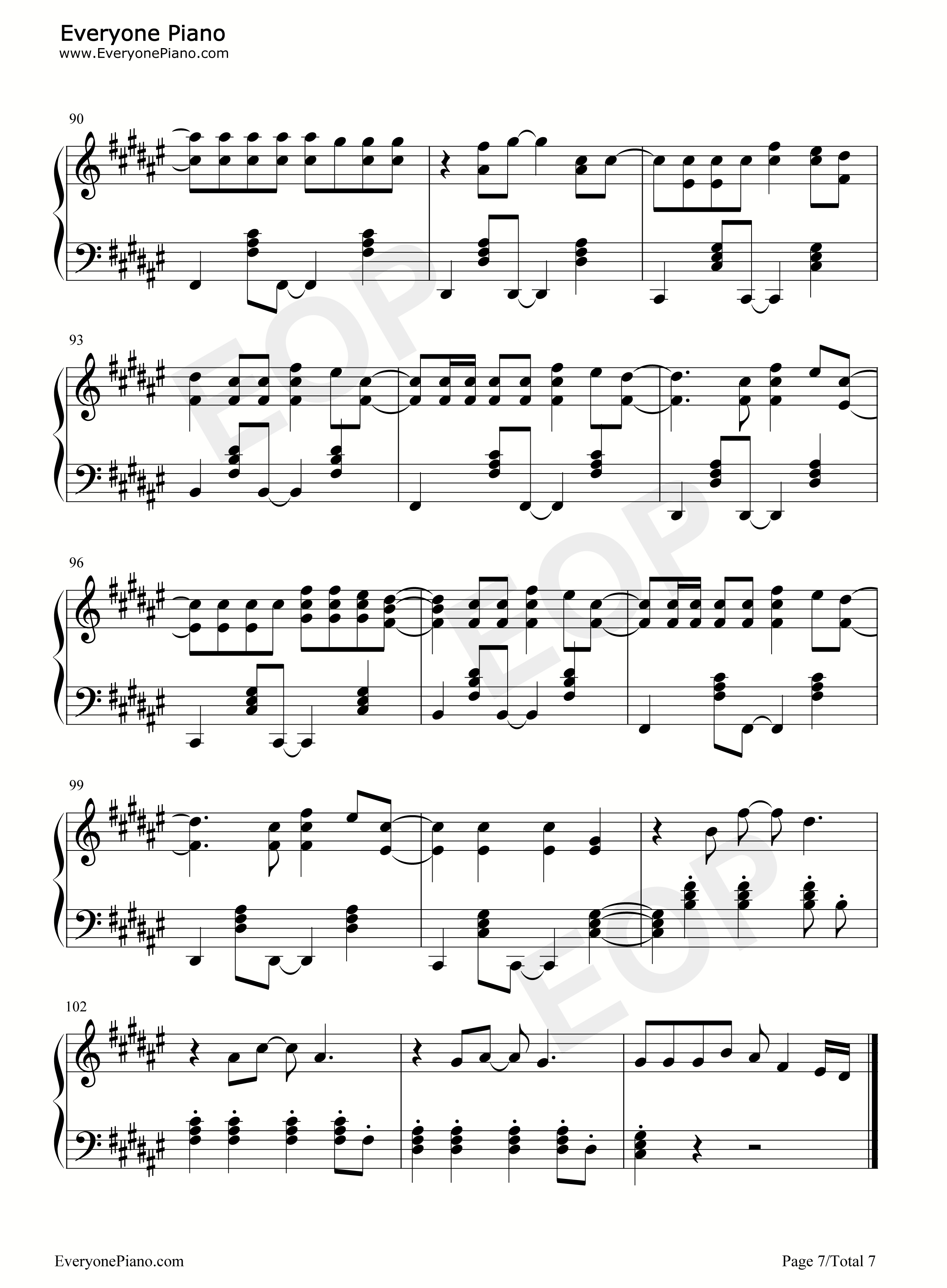 Give_Your_Heart_A_Break钢琴谱_Demi_Lovato