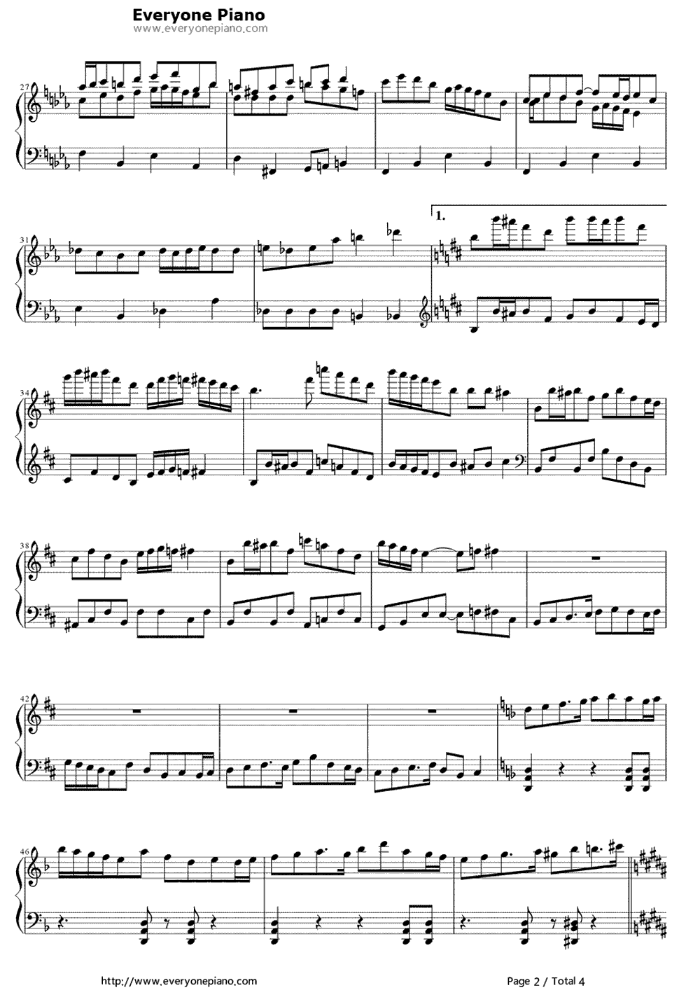 trick_and_treat钢琴谱_镜音リン&镜音レン