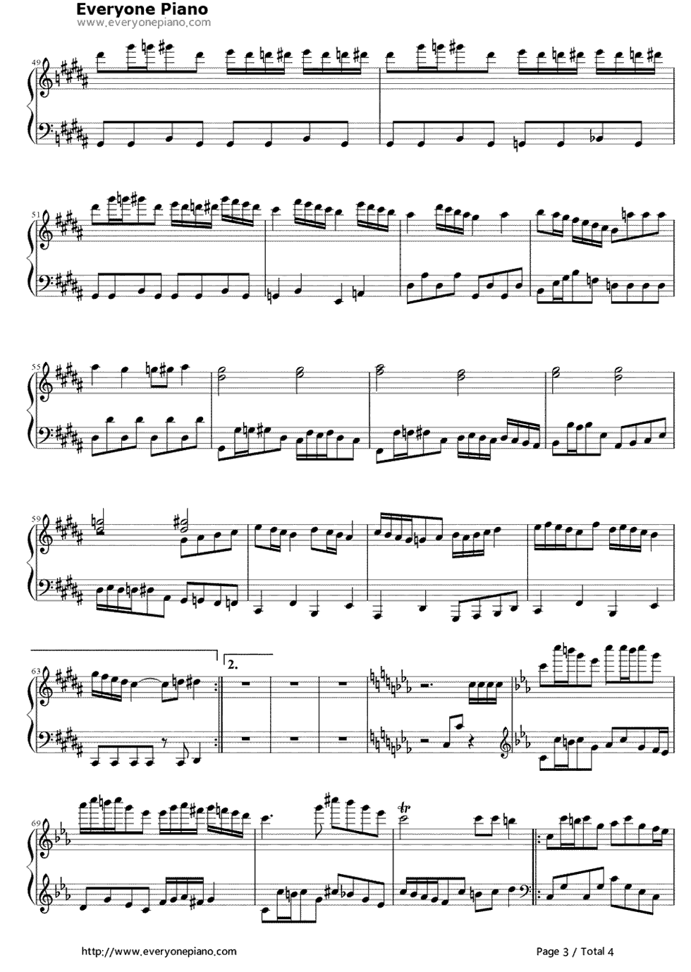 trick_and_treat钢琴谱_镜音リン&镜音レン