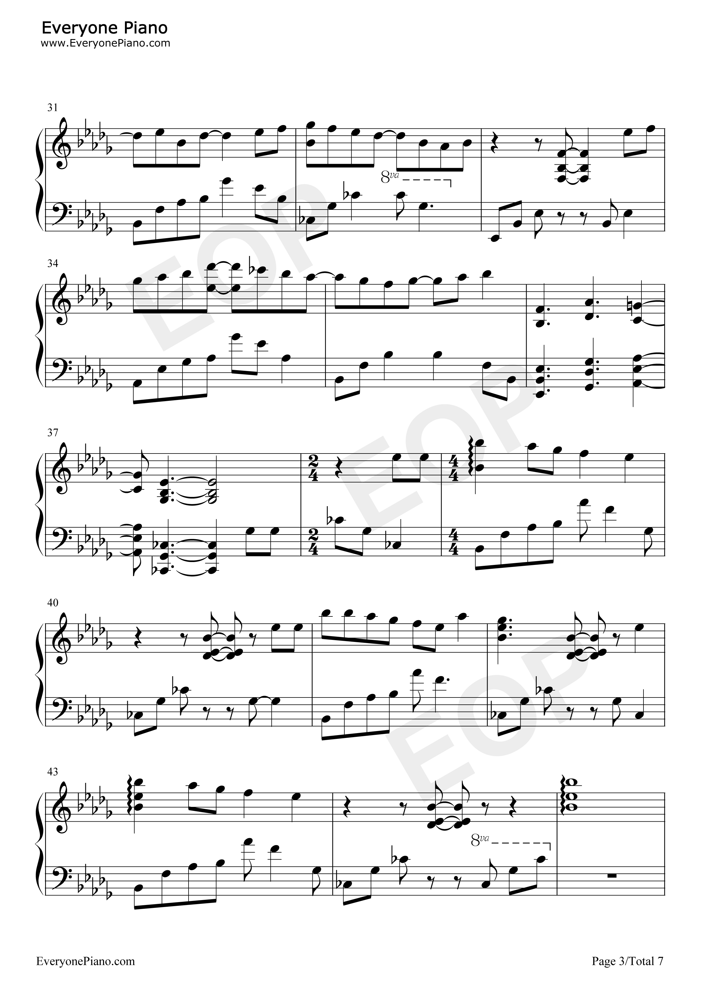 TRY_UNITE!钢琴谱_中岛爱