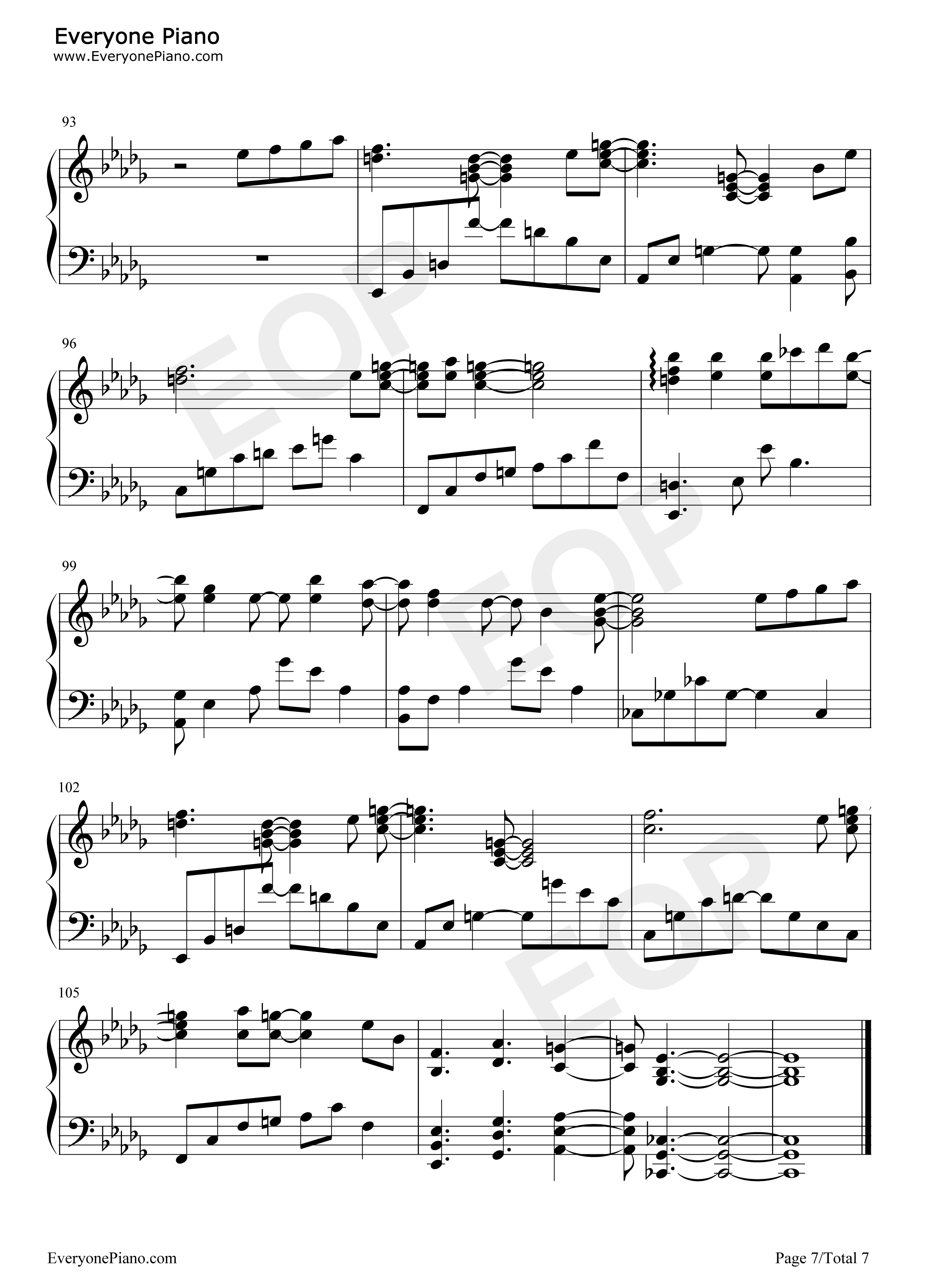 TRY_UNITE!钢琴谱_中岛爱