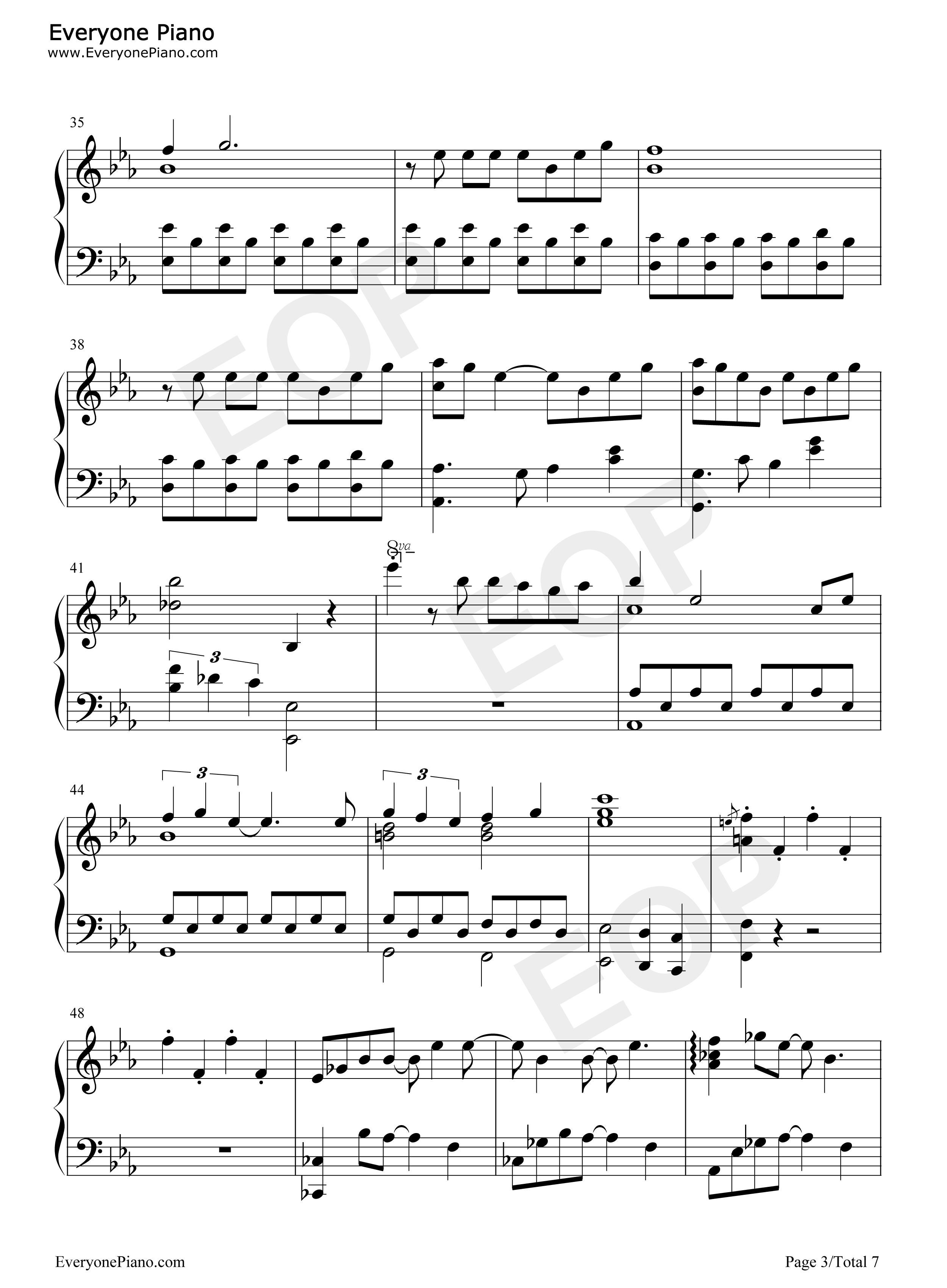 Do_You_Want_to_Build_a_Snowman钢琴版钢琴谱_Kristen_Bell