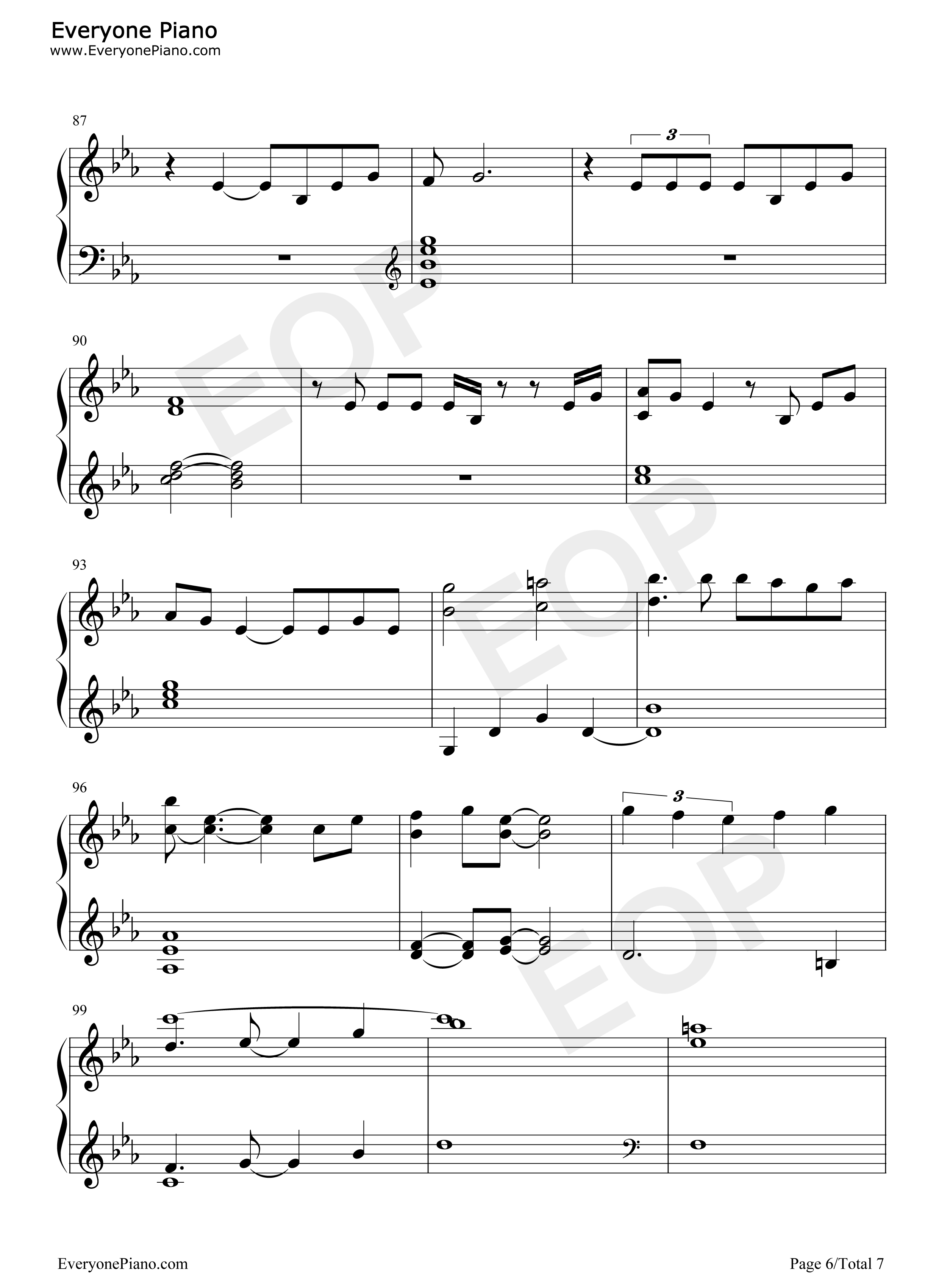 Do_You_Want_to_Build_a_Snowman钢琴版钢琴谱_Kristen_Bell