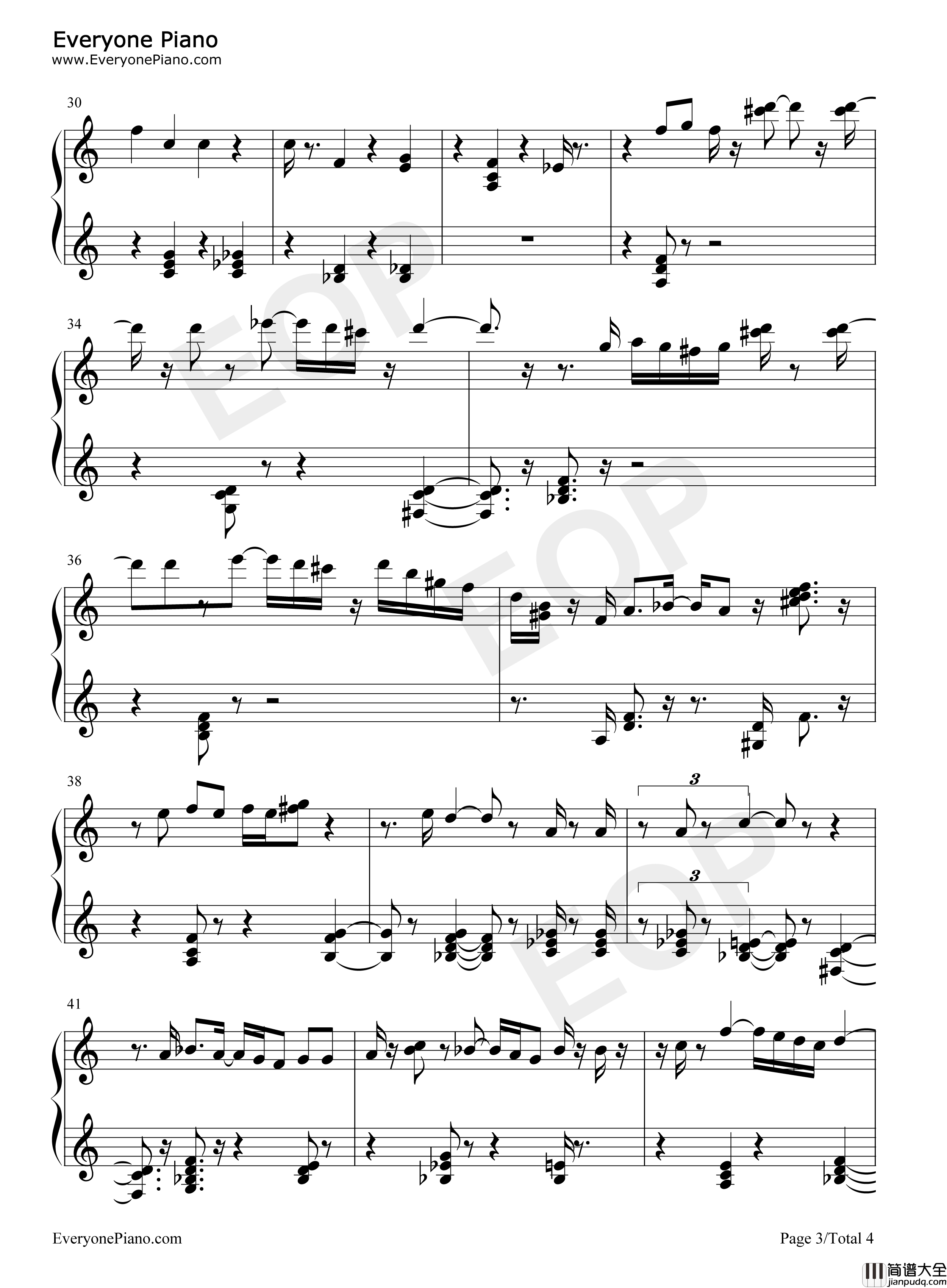 As_Time_Goes_By钢琴谱_Herman_Hupfeld