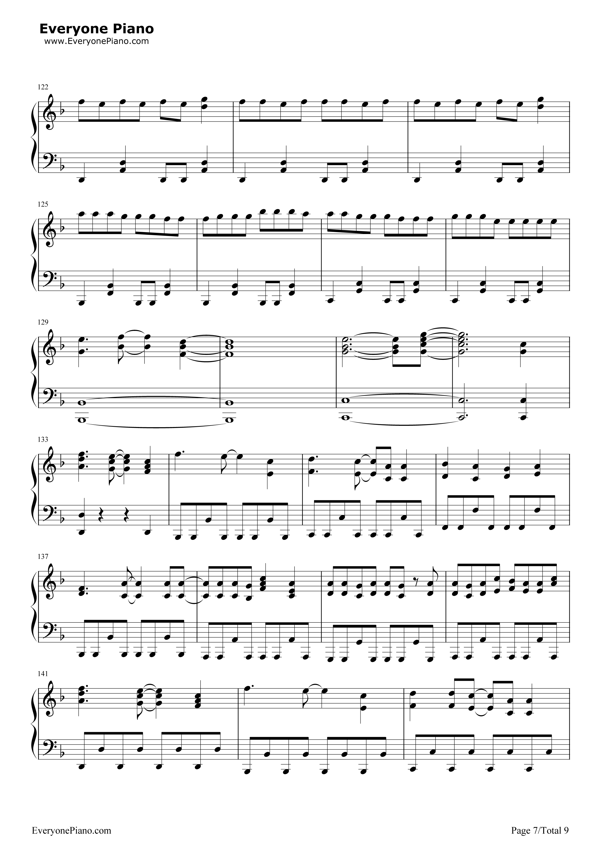 からくり卍ばーすと钢琴谱_镜音リンAppend_镜音レンAppend