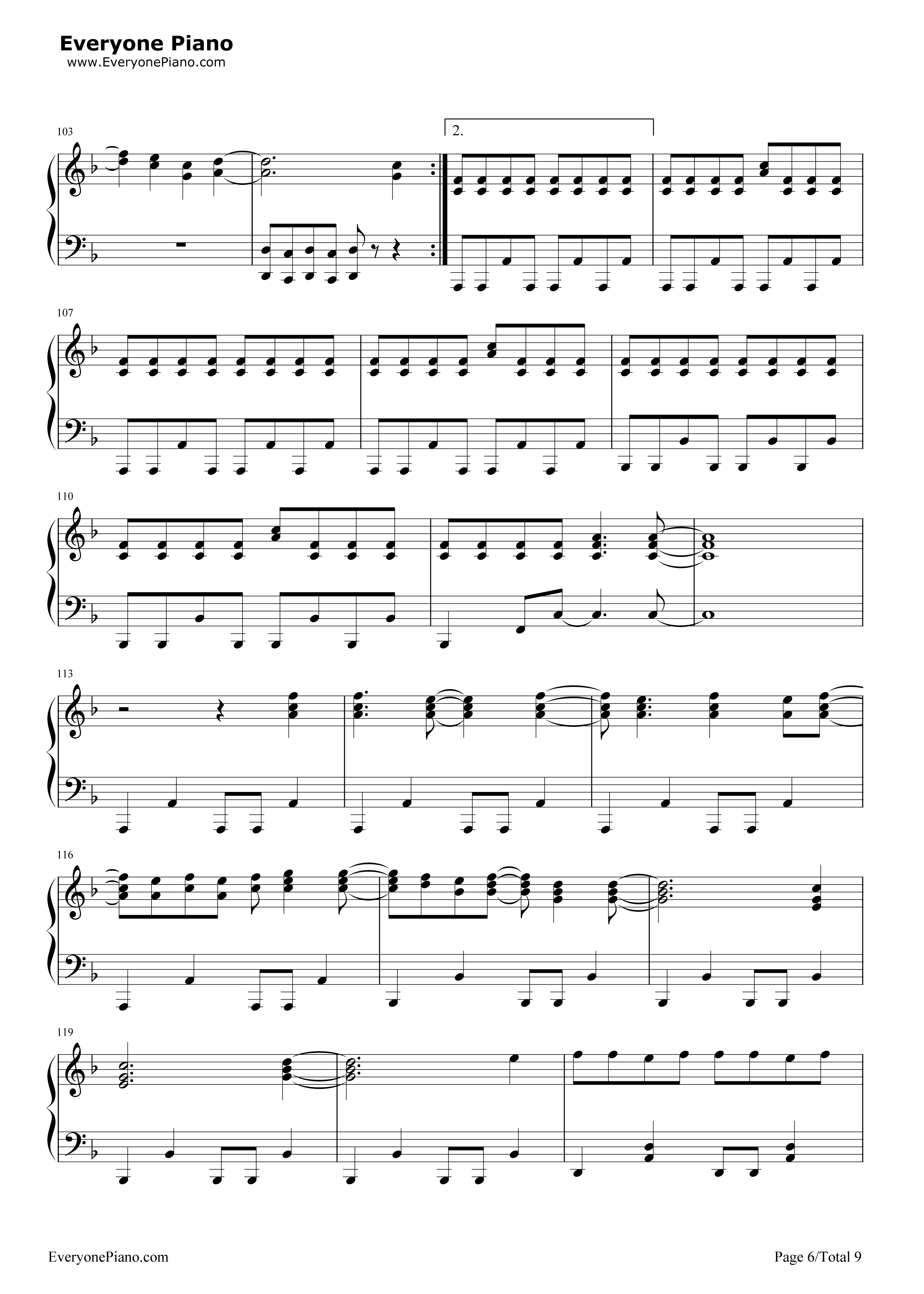 からくり卍ばーすと钢琴谱_镜音リンAppend_镜音レンAppend