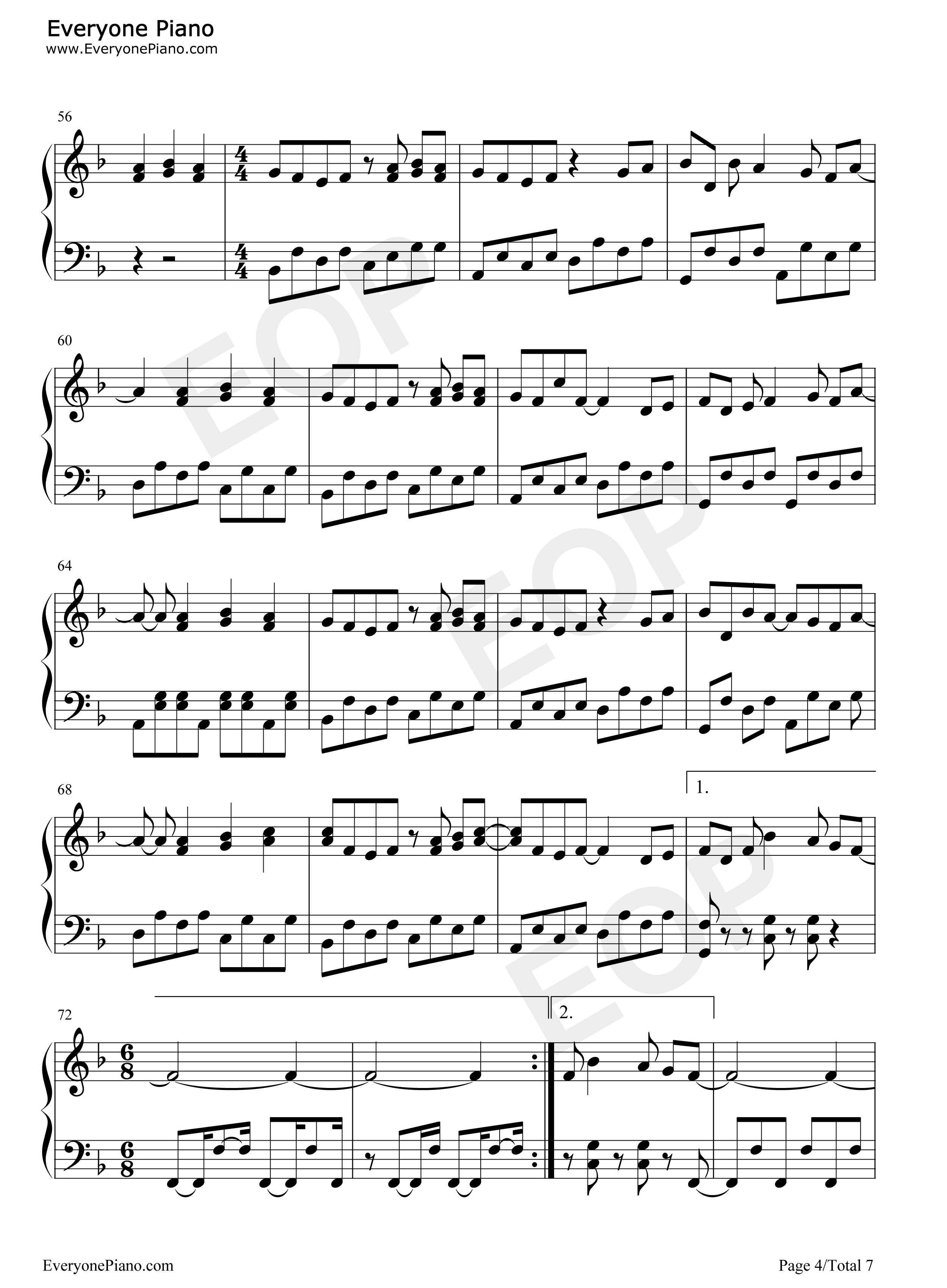 ミライボウル钢琴谱_ももいろクローバーZ__桃色幸运草