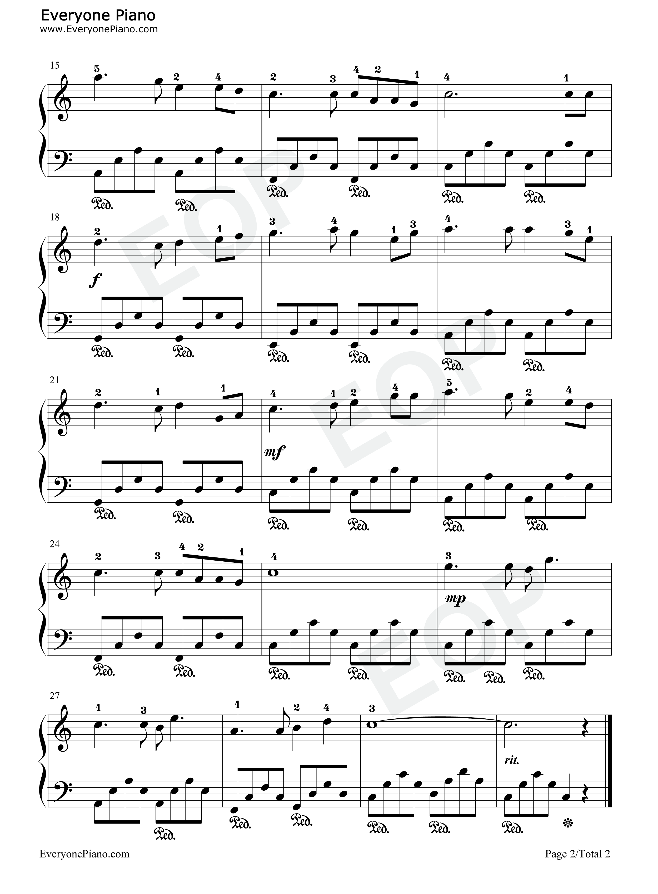 萍聚钢琴谱_李翊君_孙建平