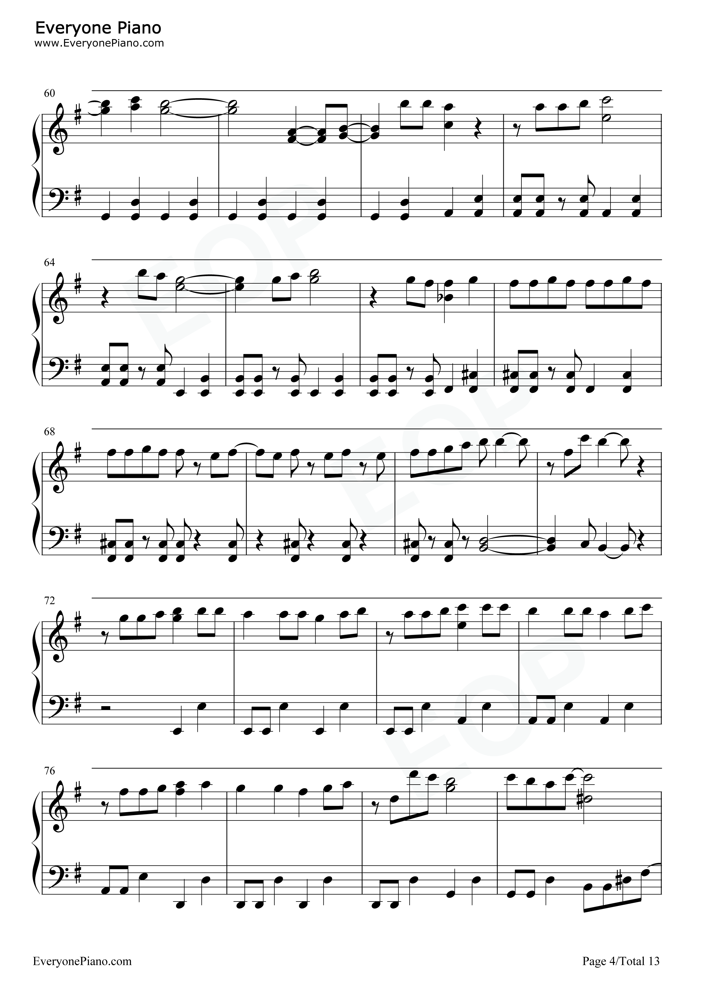 Z女战争钢琴谱_ももいろクローバーZ__桃色幸运草Z