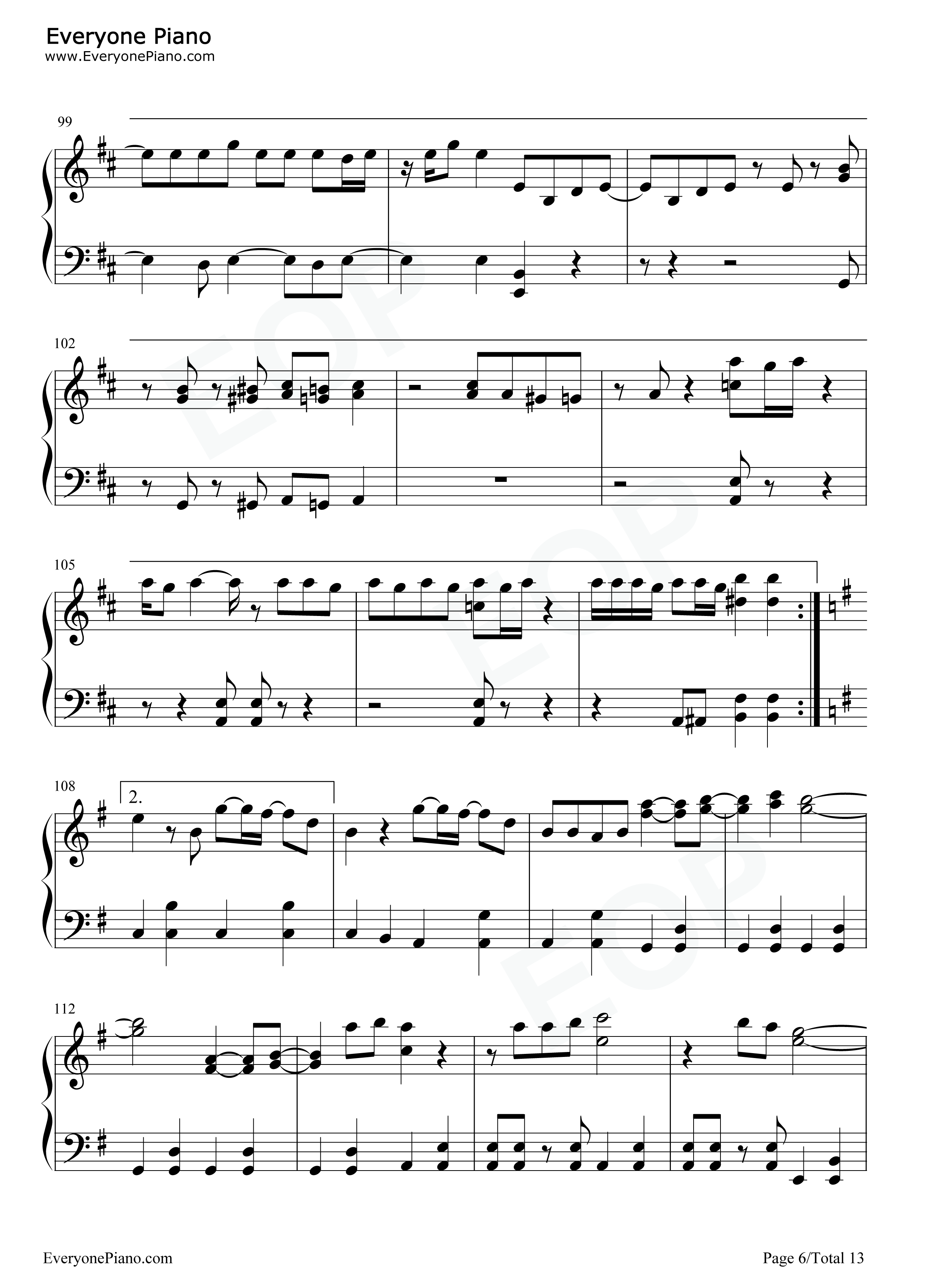 Z女战争钢琴谱_ももいろクローバーZ__桃色幸运草Z