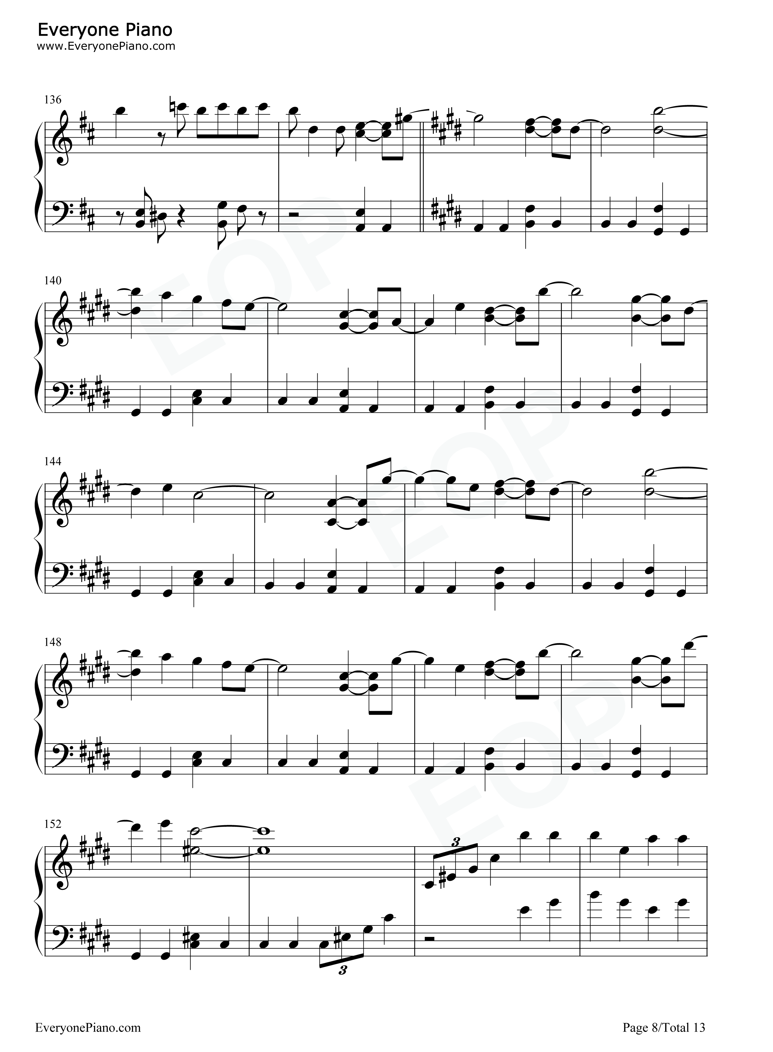 Z女战争钢琴谱_ももいろクローバーZ__桃色幸运草Z