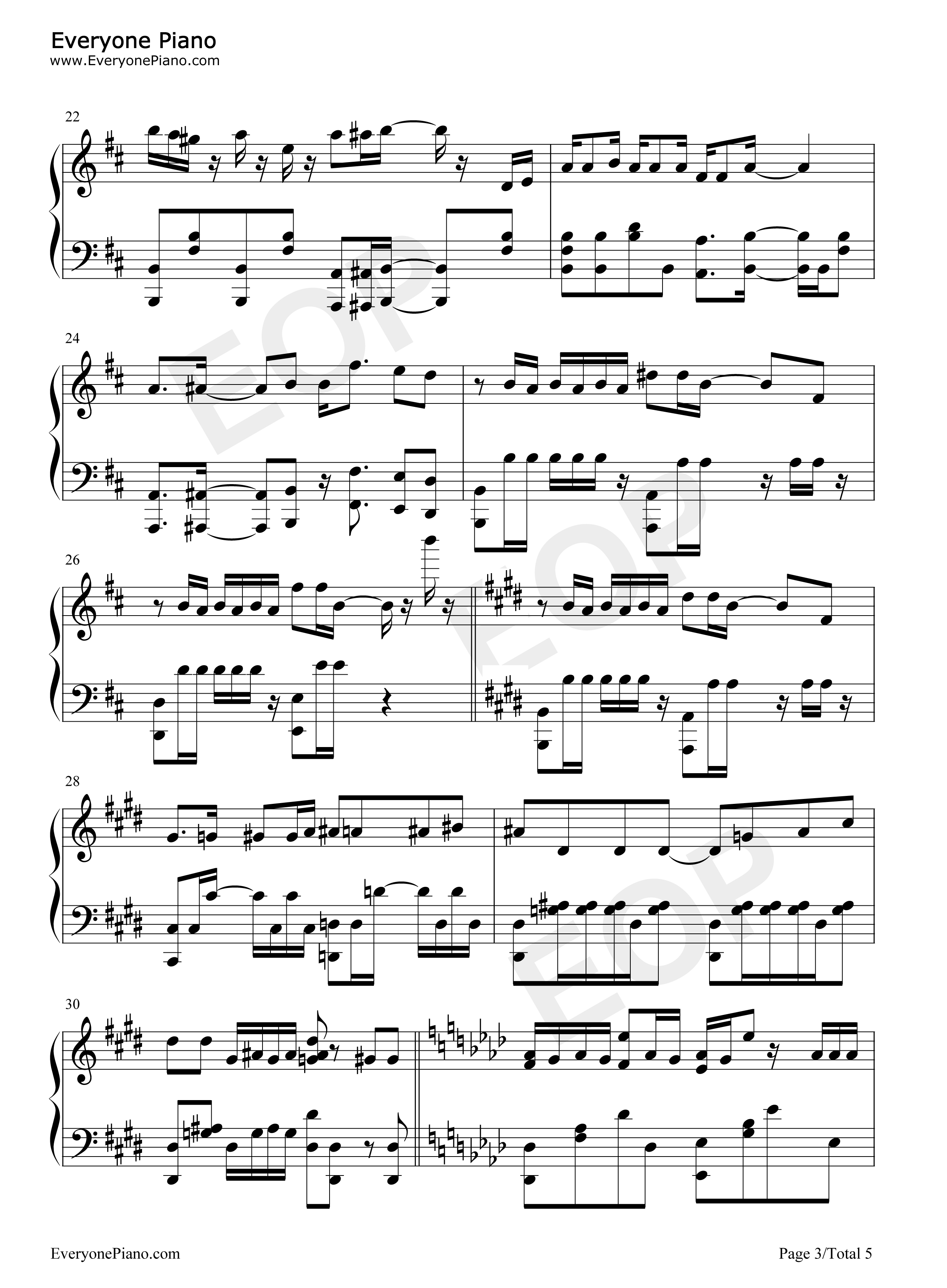 GO!_GO!_MANIAC钢琴谱_放学后茶会_放学后TEA_TIME