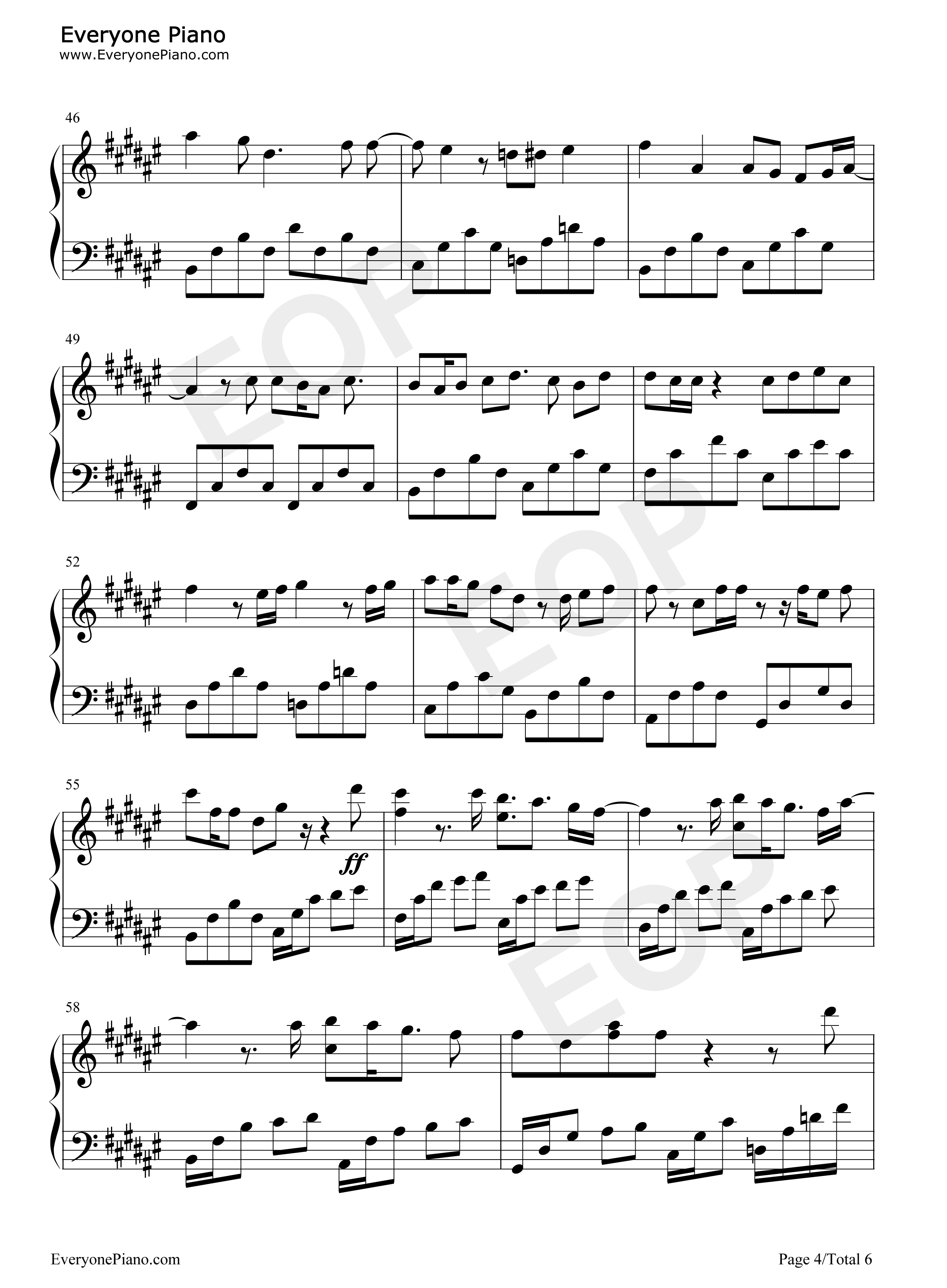 Hello_Goodbye&Hello钢琴谱_熊木杏里