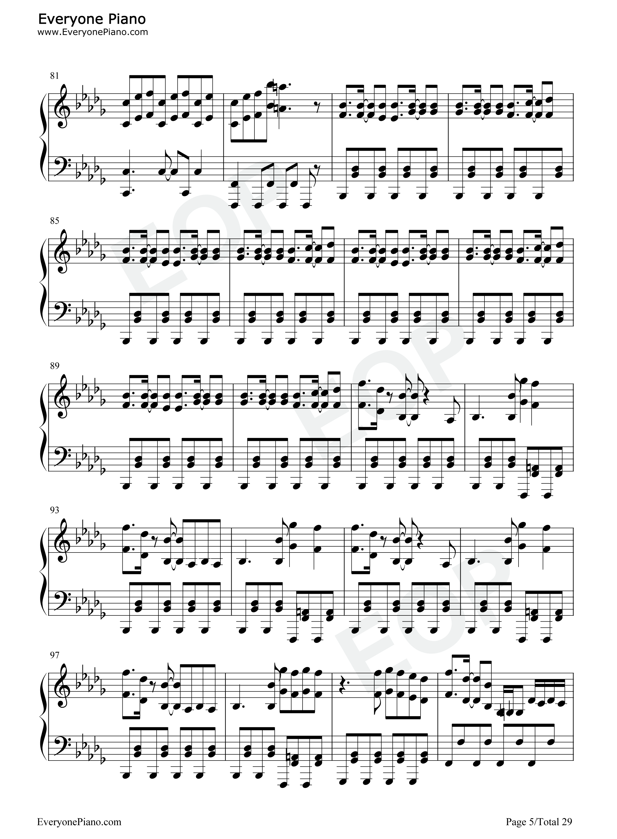 ニコニコ動画流星群钢琴谱_Shimo