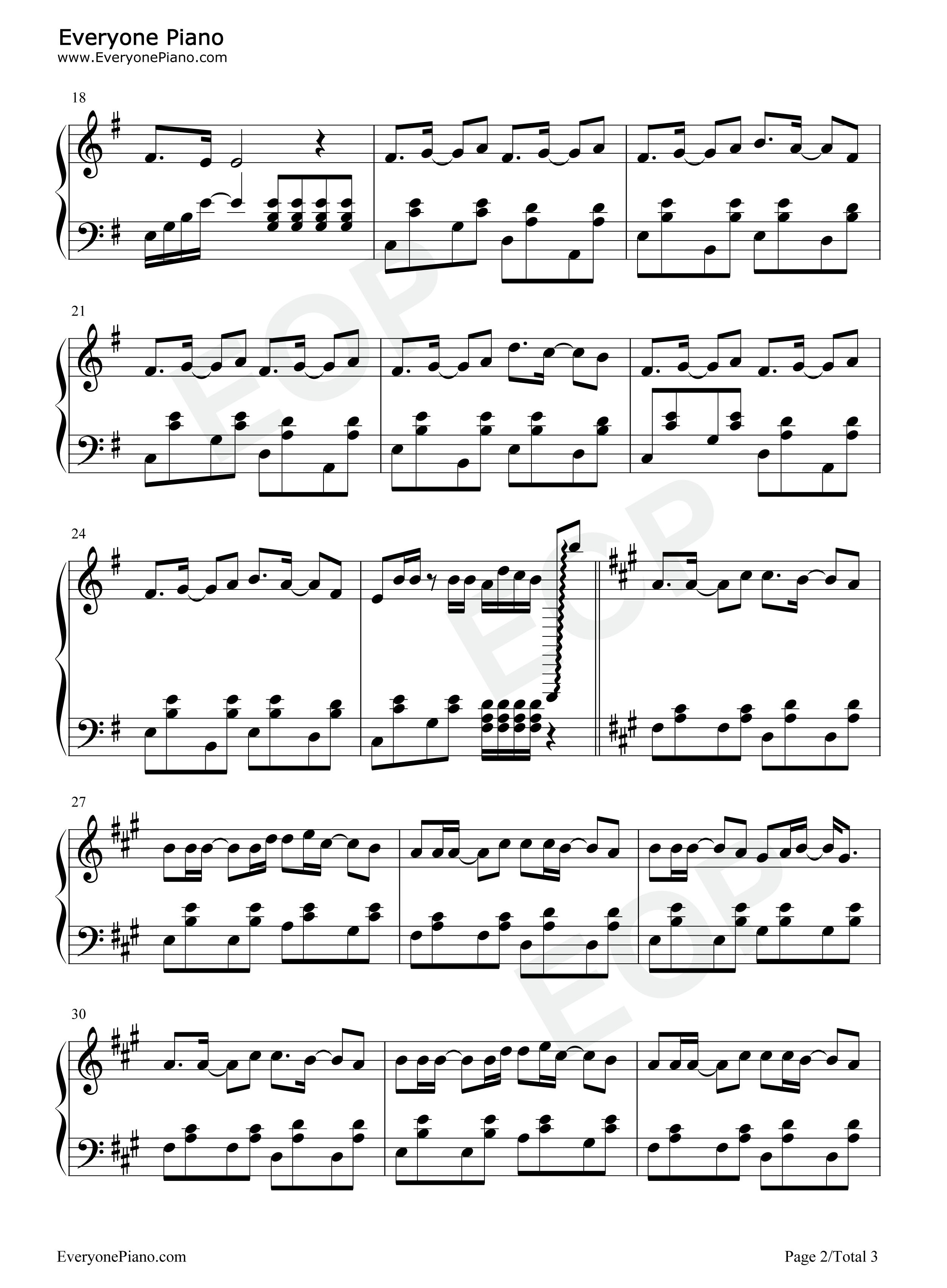 IMITATION_BLACK钢琴谱_VanaN'Ice（镜音レン_KAITO_神威がくぽ）