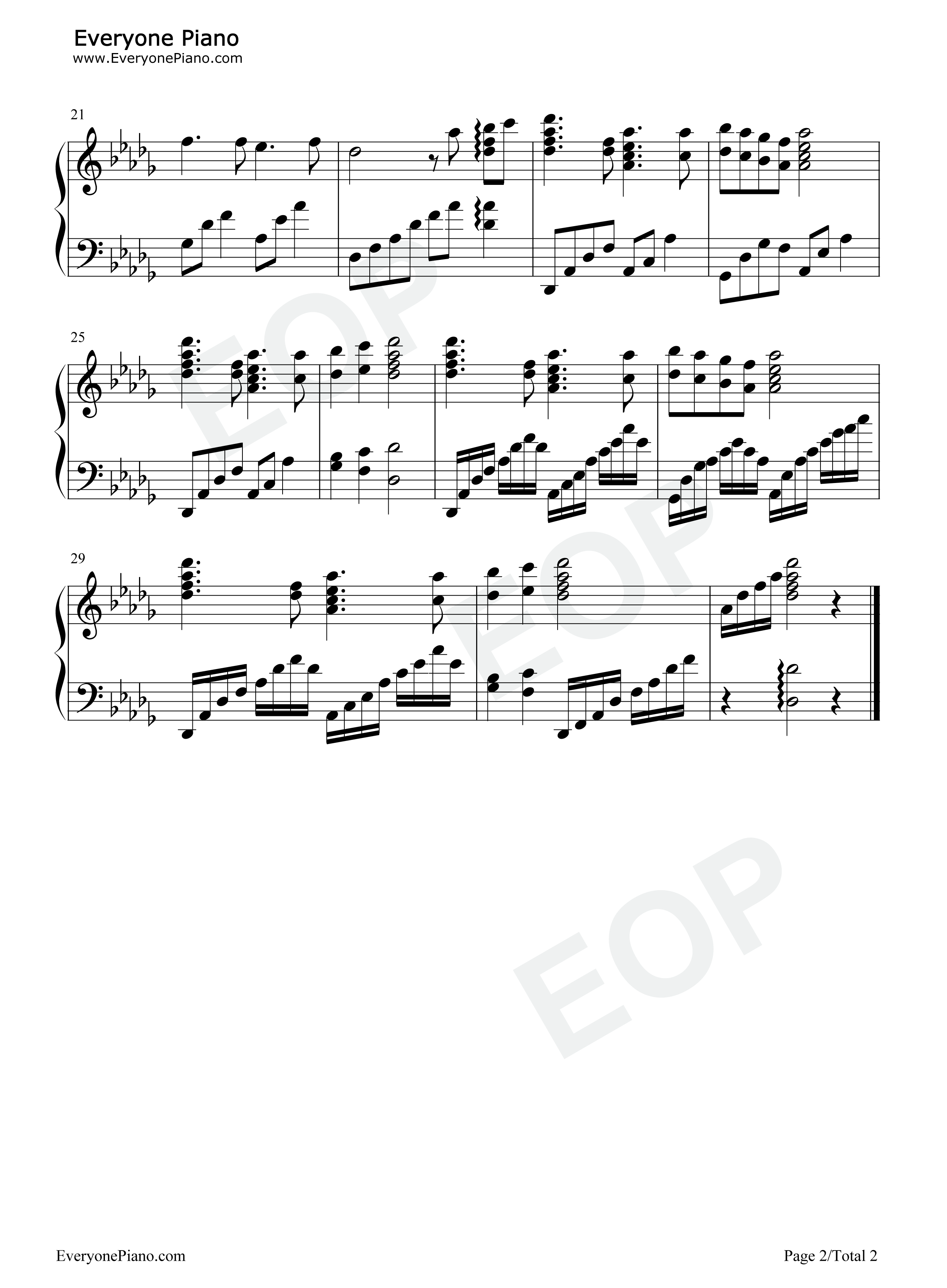 Spica.钢琴谱_StylipS