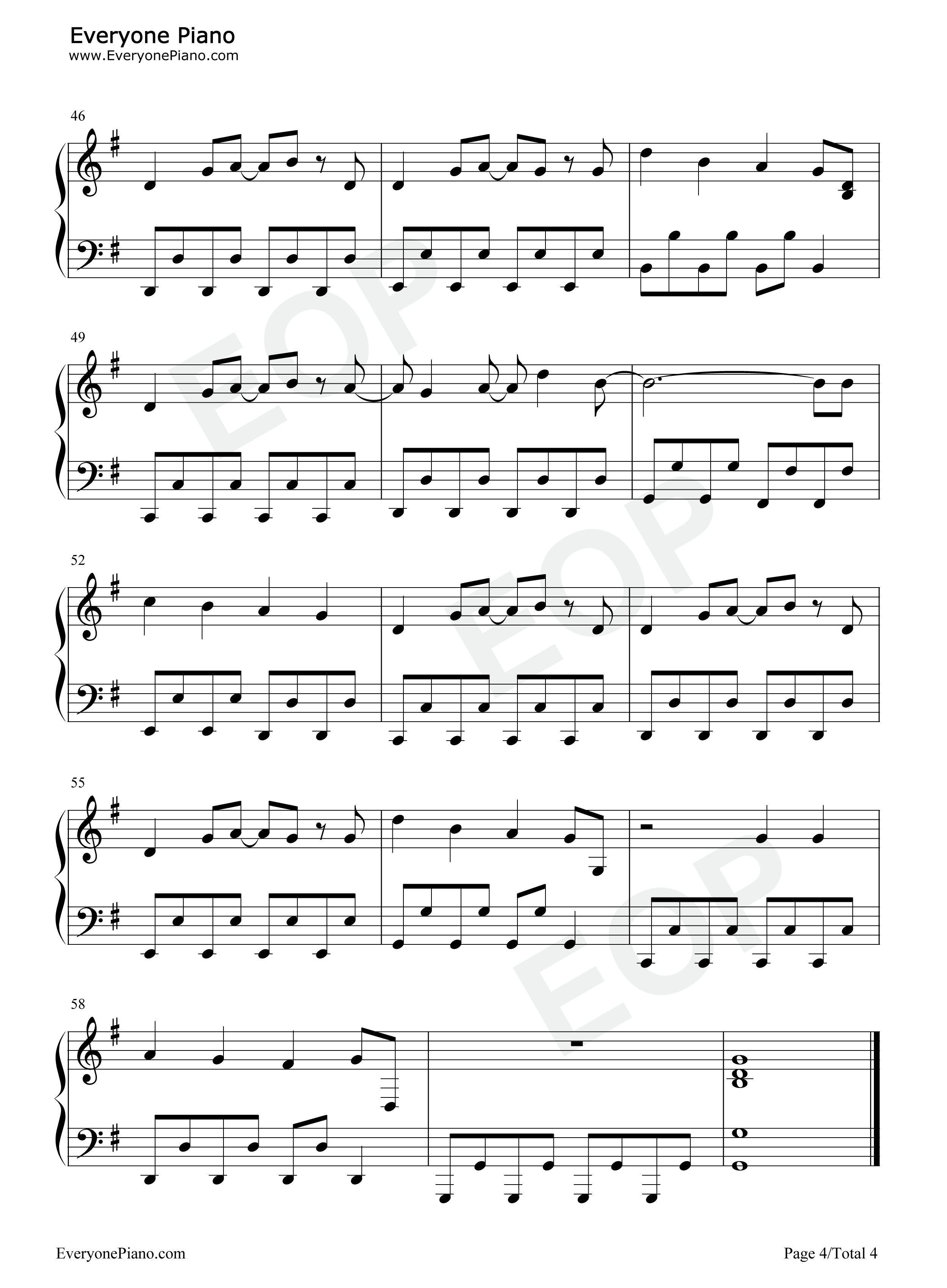 相爱性理论钢琴谱_初音ミク