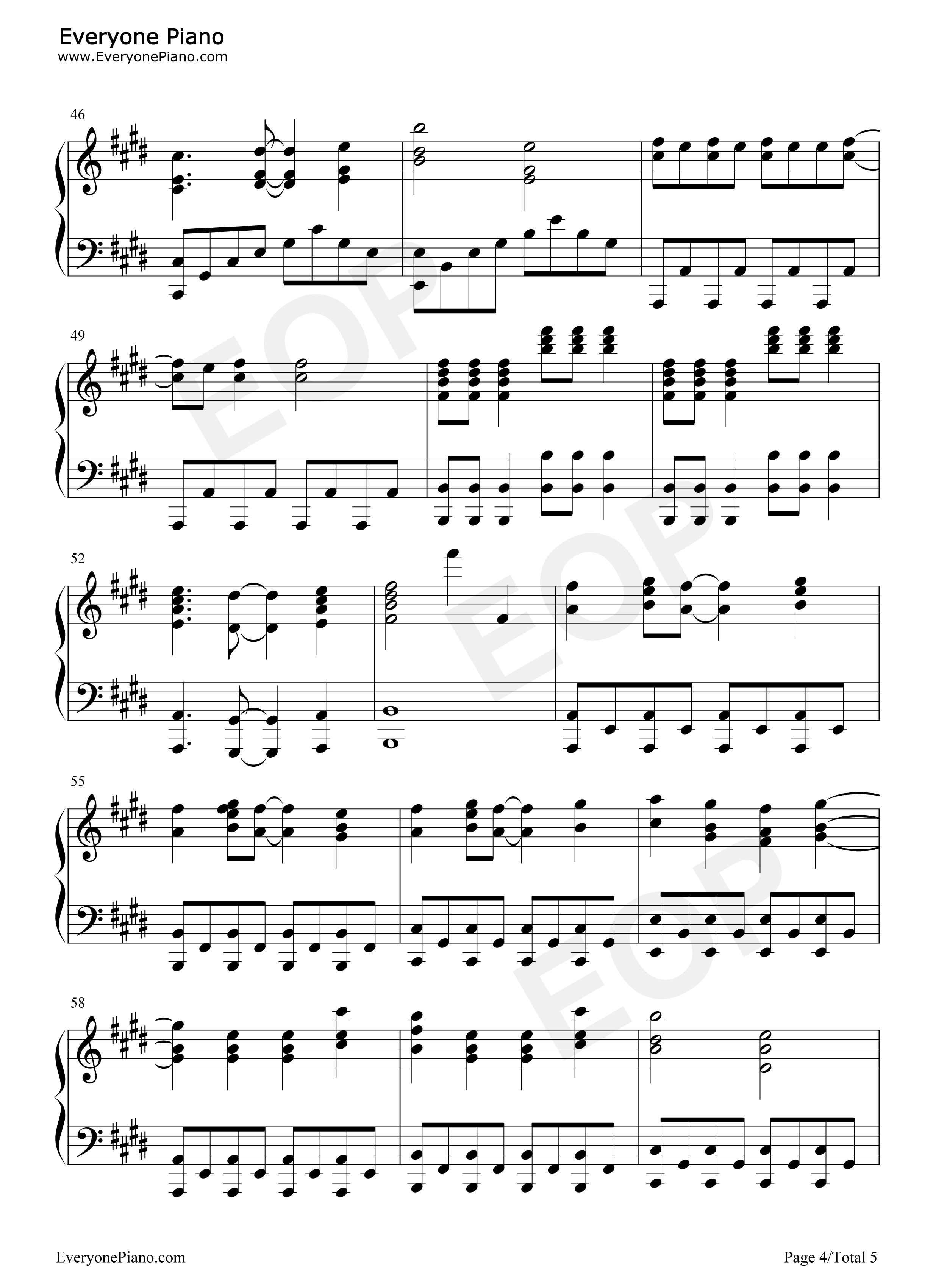 Can_Do钢琴谱_GRANRODEO