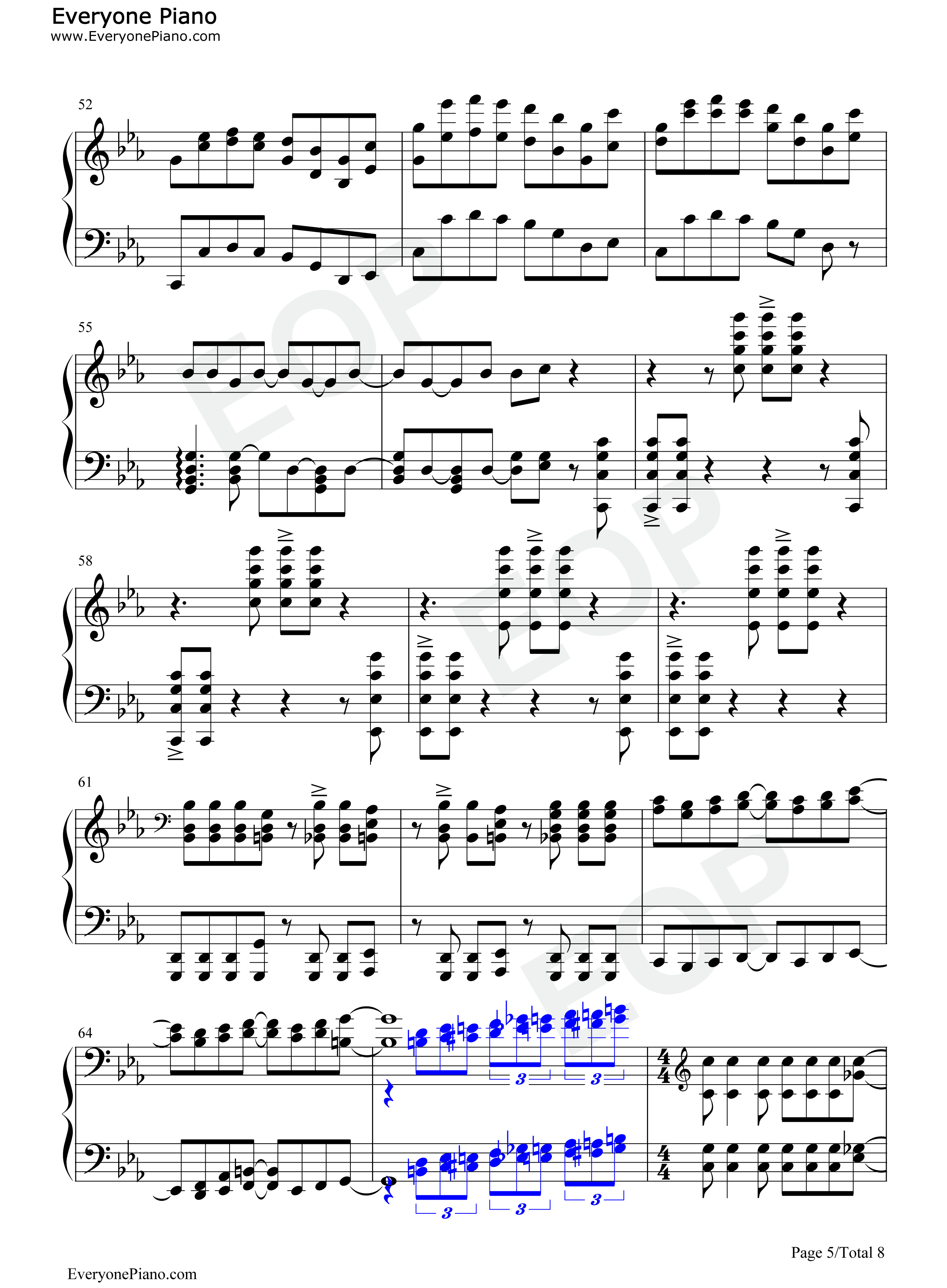 私がモテないのはどう考えてもお前らが悪いOP钢琴谱_铃木木乃美n'_KBOAKB