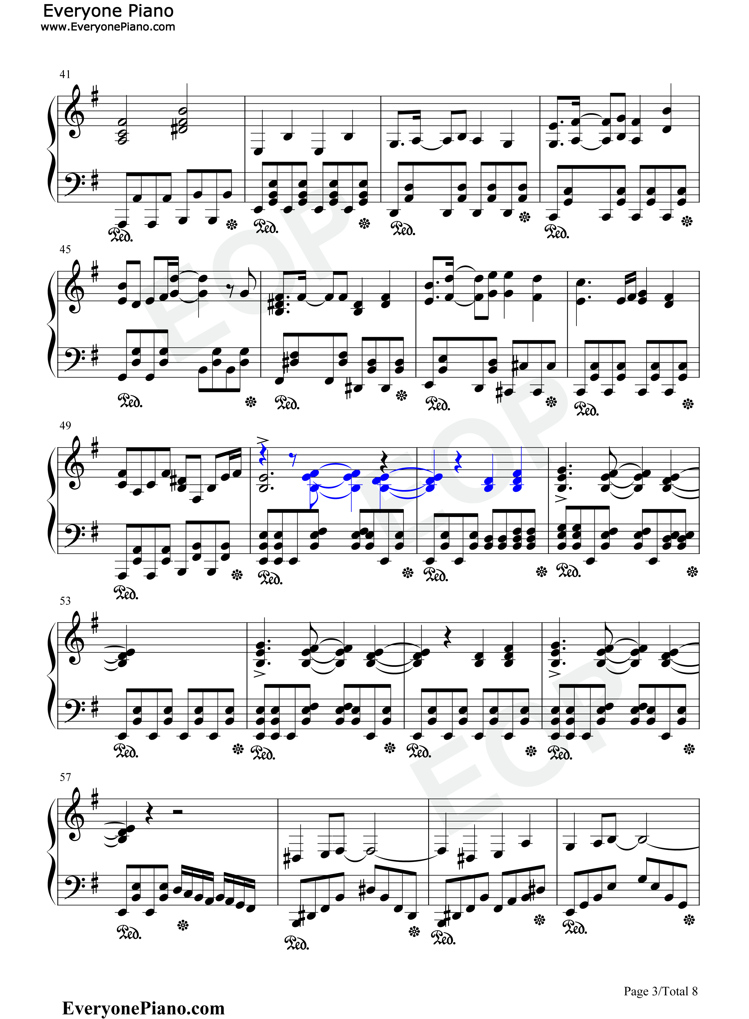 サンドリヨン钢琴谱_初音ミク・KAITO