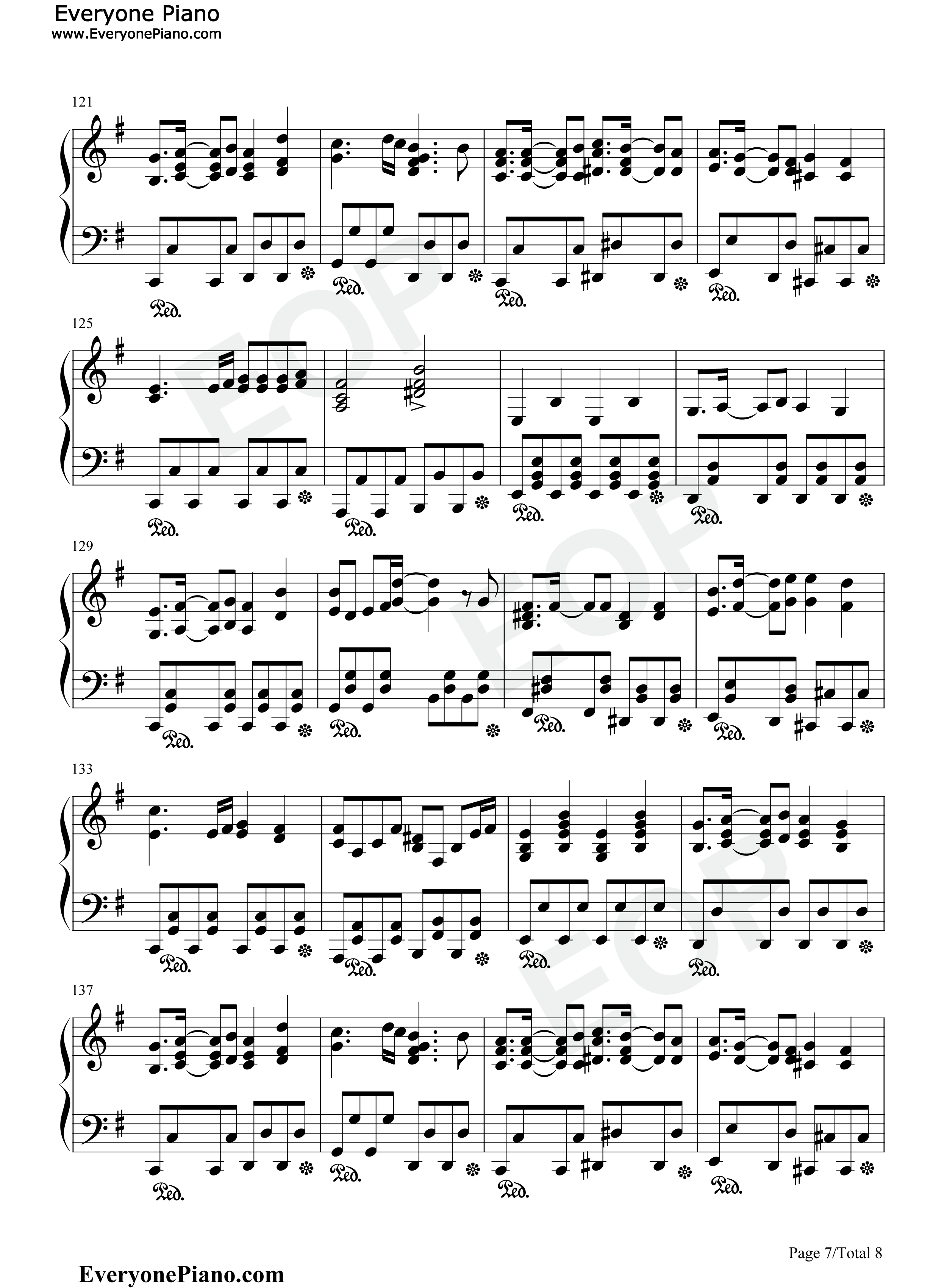 サンドリヨン钢琴谱_初音ミク・KAITO