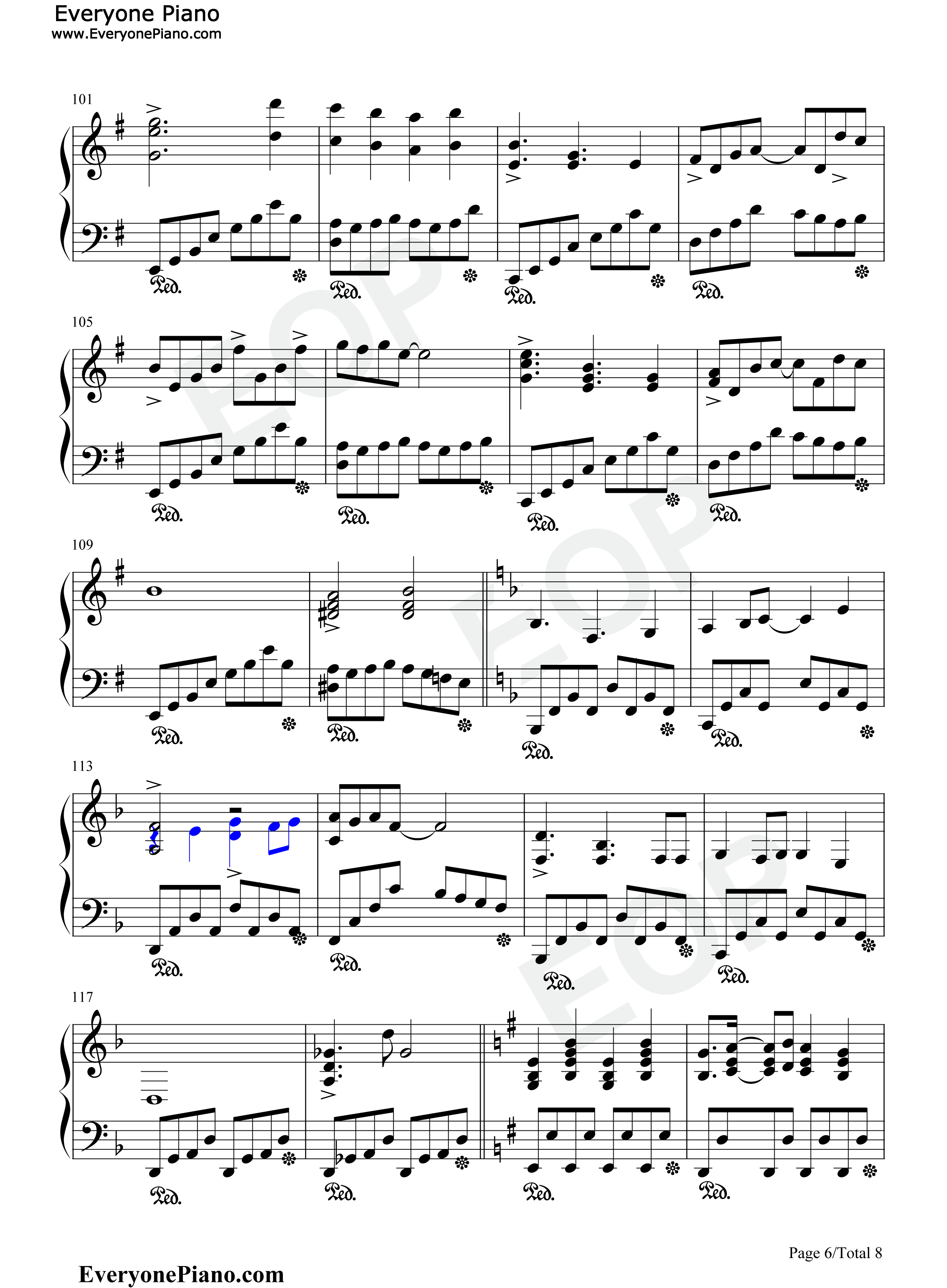 サンドリヨン钢琴谱_初音ミク・KAITO