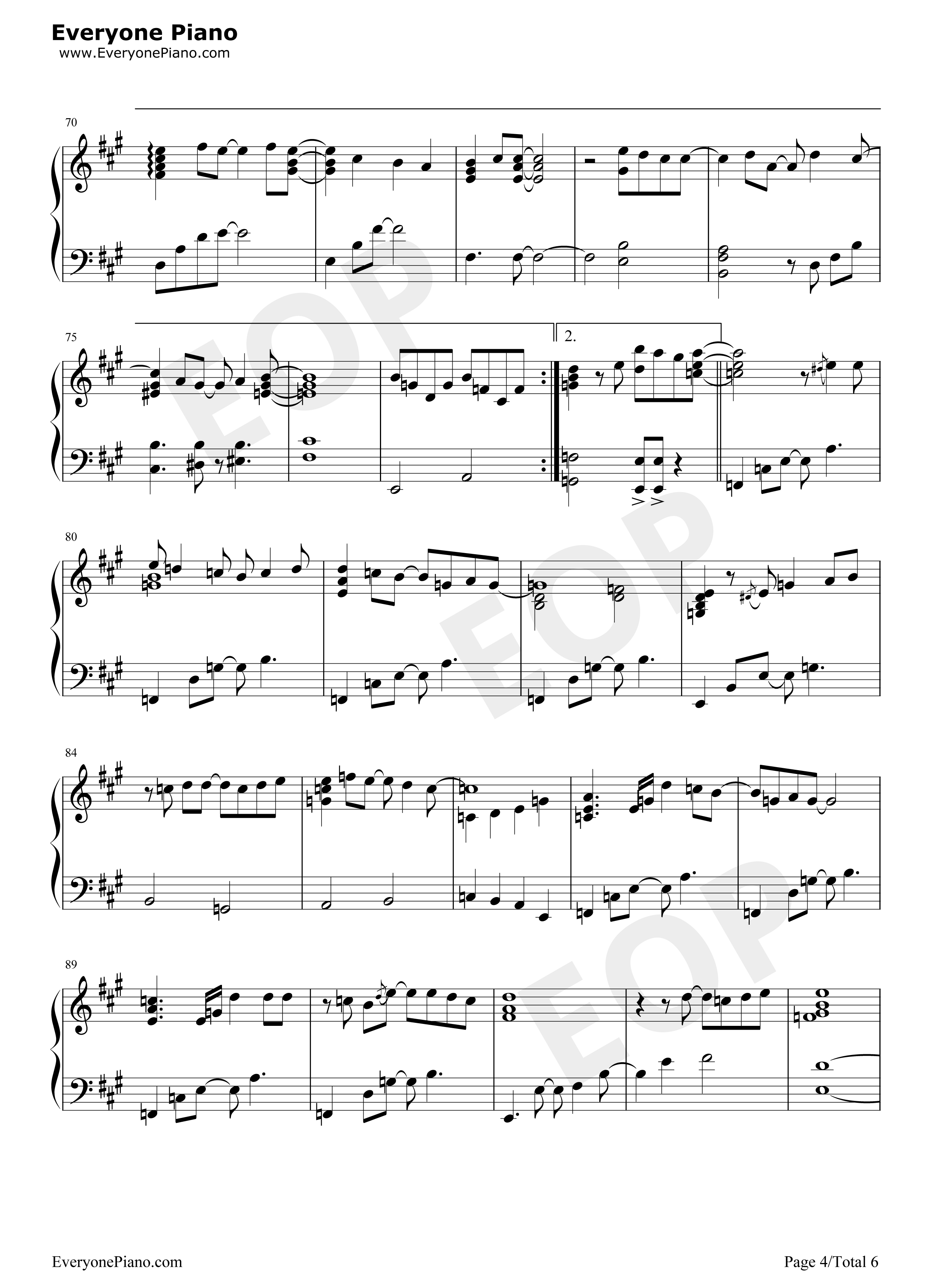 Snow_Halation钢琴谱_μ's