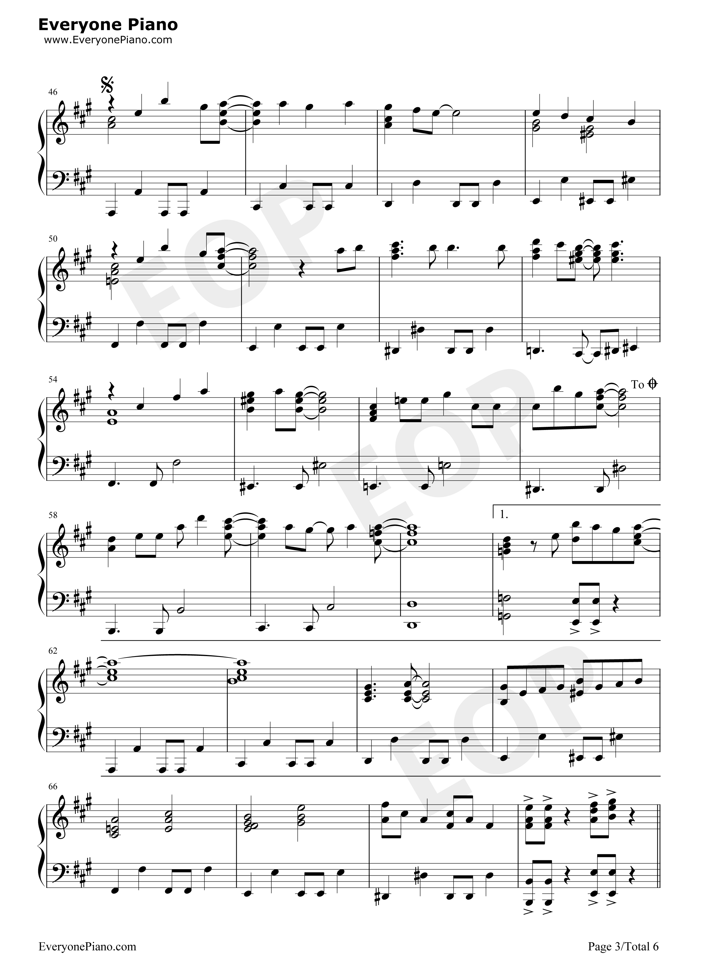 Snow_Halation钢琴谱_μ's