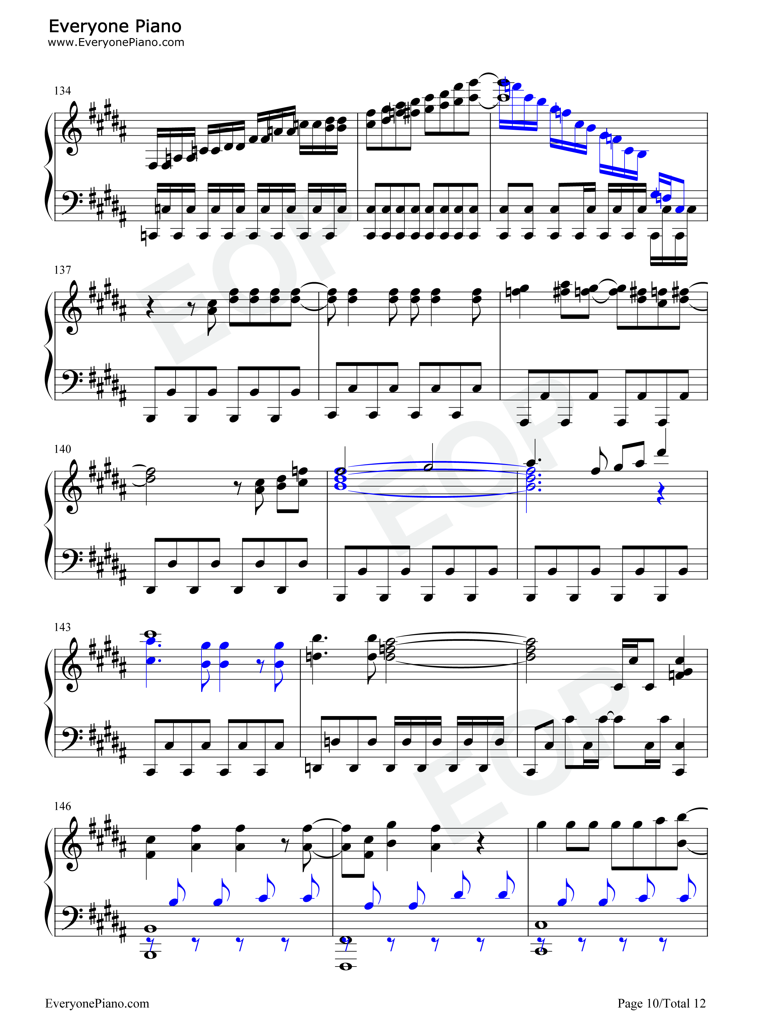 Fantastic_future钢琴谱_田村ゆかり