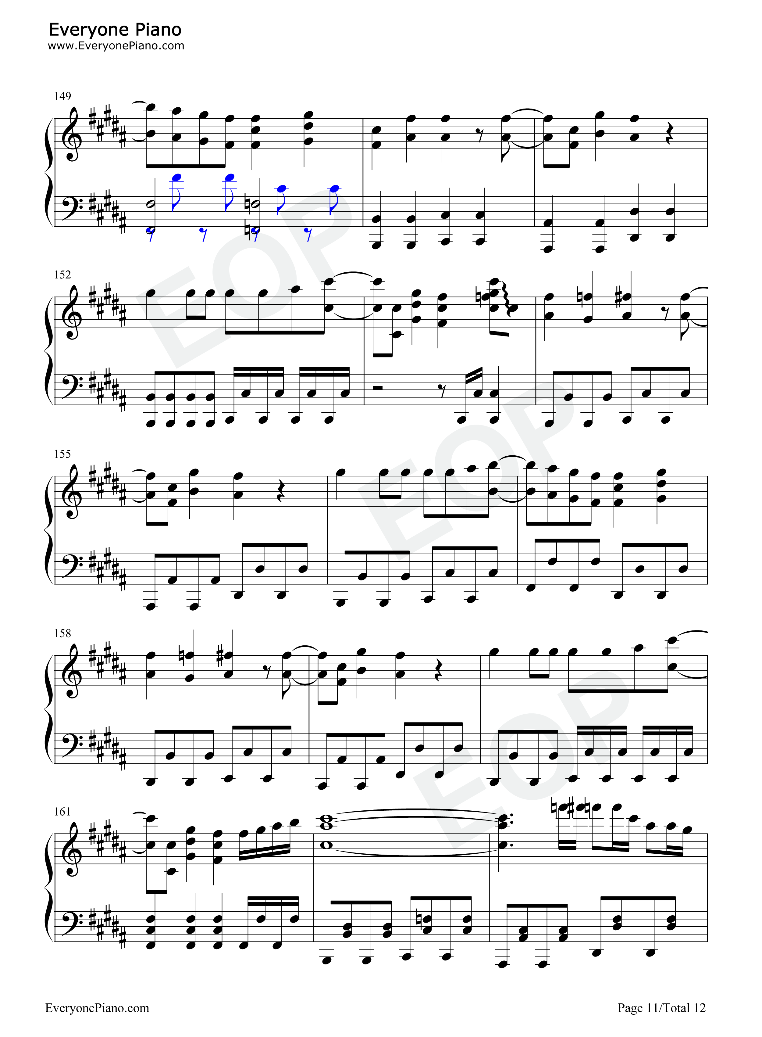 Fantastic_future钢琴谱_田村ゆかり