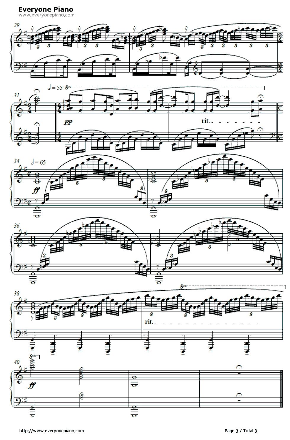 空とキミのメッセージ钢琴谱_ChouCho