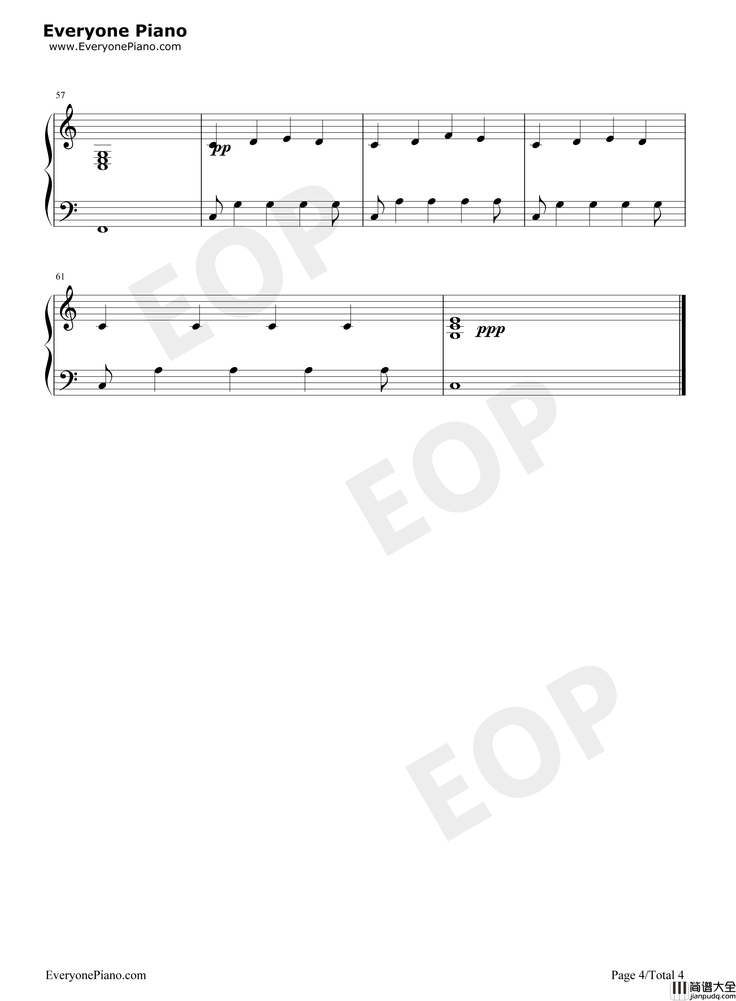 Falling_Slowly钢琴谱_格伦·汉塞德__玛可塔·伊尔格洛娃