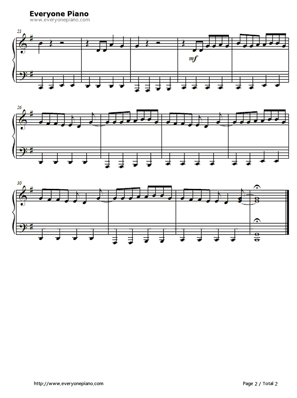 Summer简单版钢琴谱_Calvin_Harris