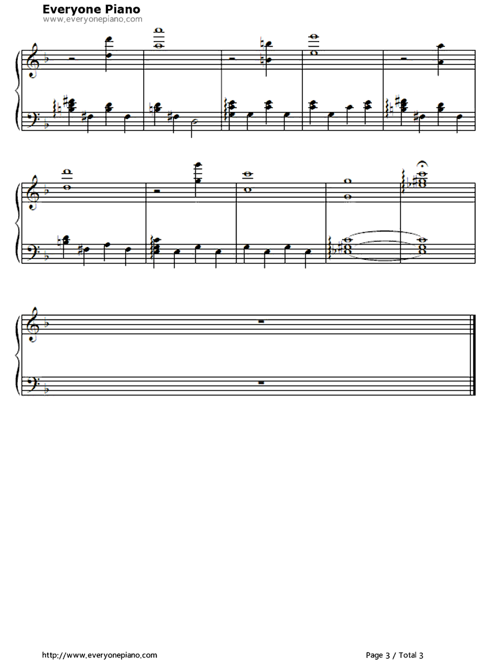 美しい想い出钢琴谱_和田薰