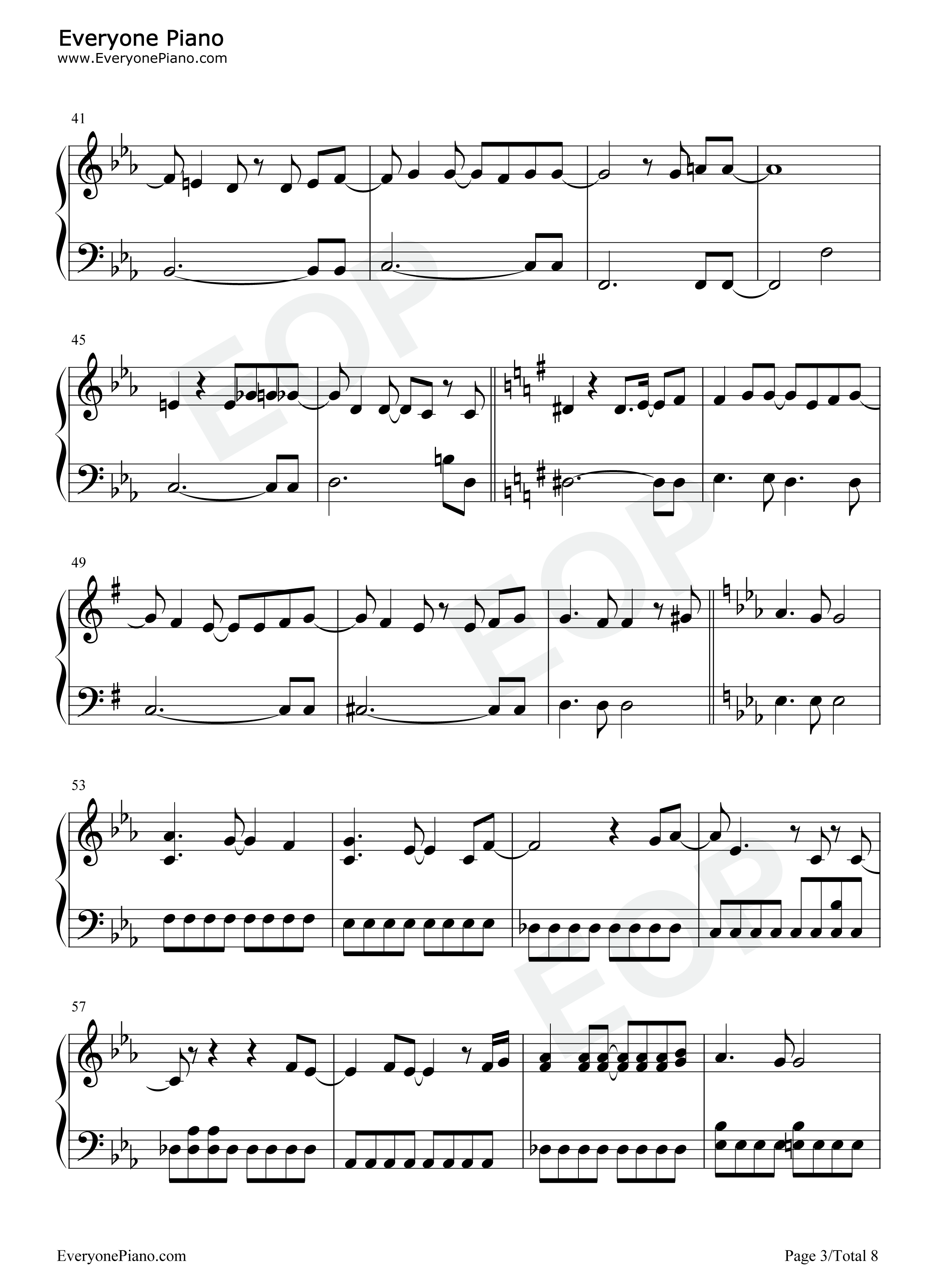 My_will钢琴谱_dream