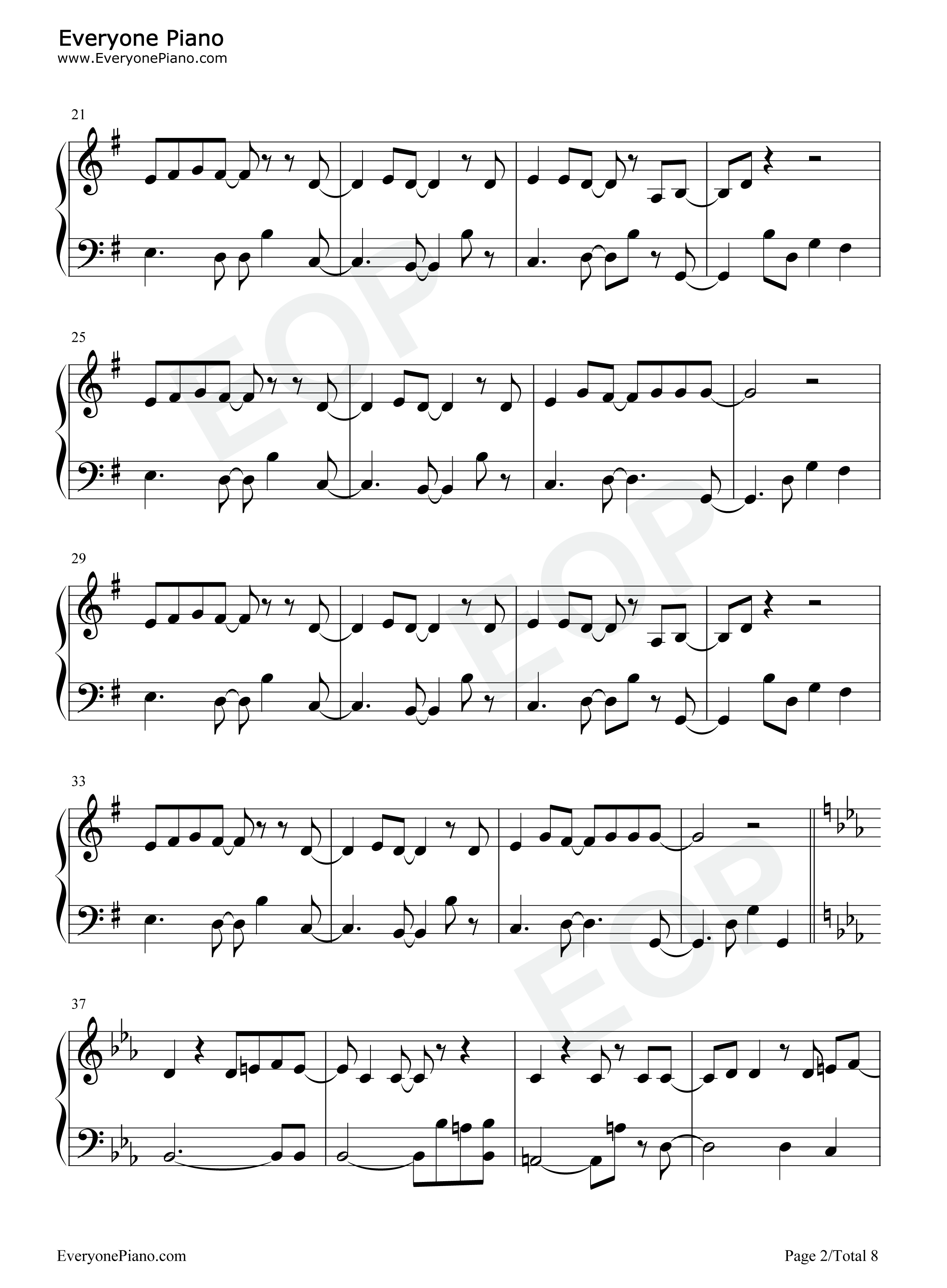 My_will钢琴谱_dream