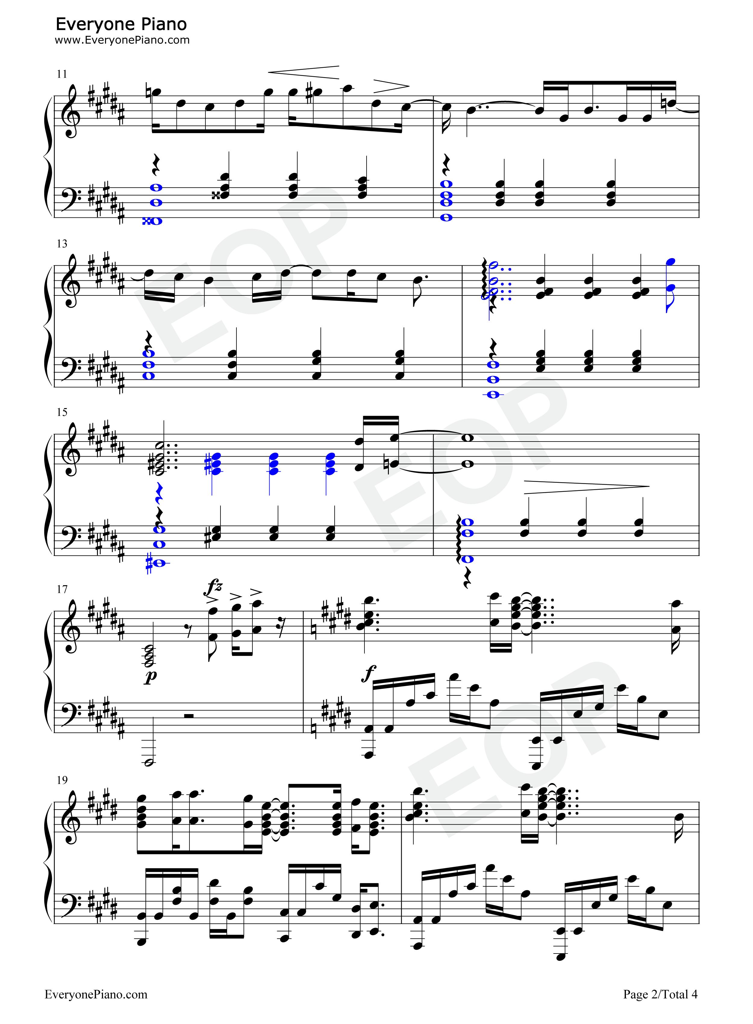 All_Alone_With_You钢琴谱_EGOIST