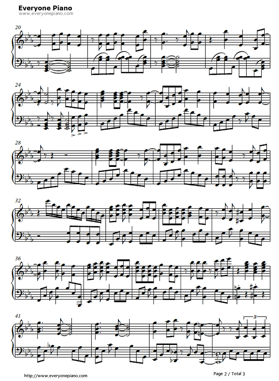 Heart_Pattern钢琴谱_桐崎千棘（东山奈央）