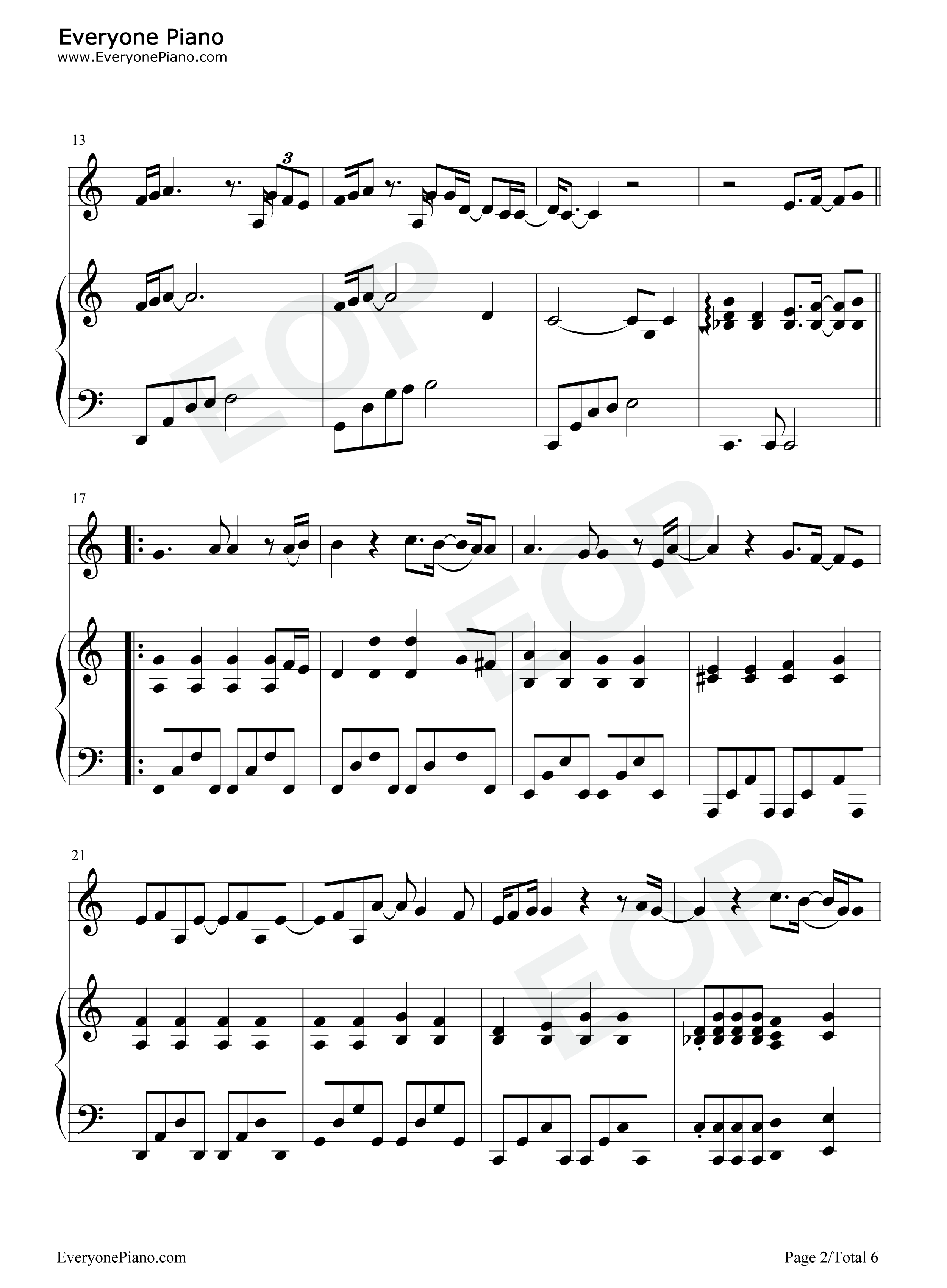 Crazy_of_You钢琴谱_孝琳