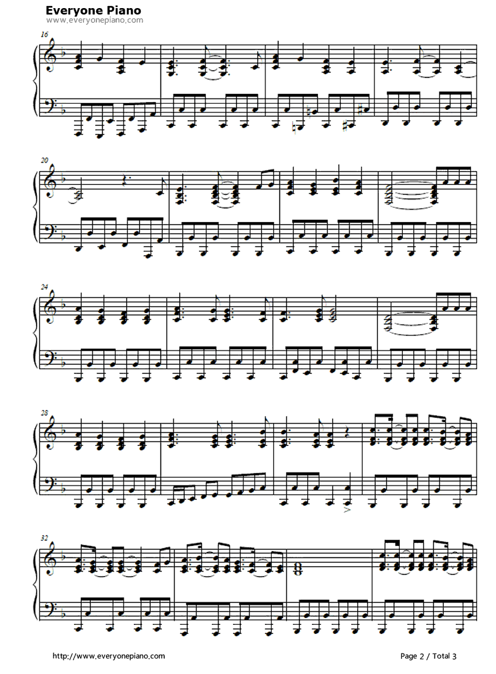 君がいない未来钢琴谱_Do_As_Infinity