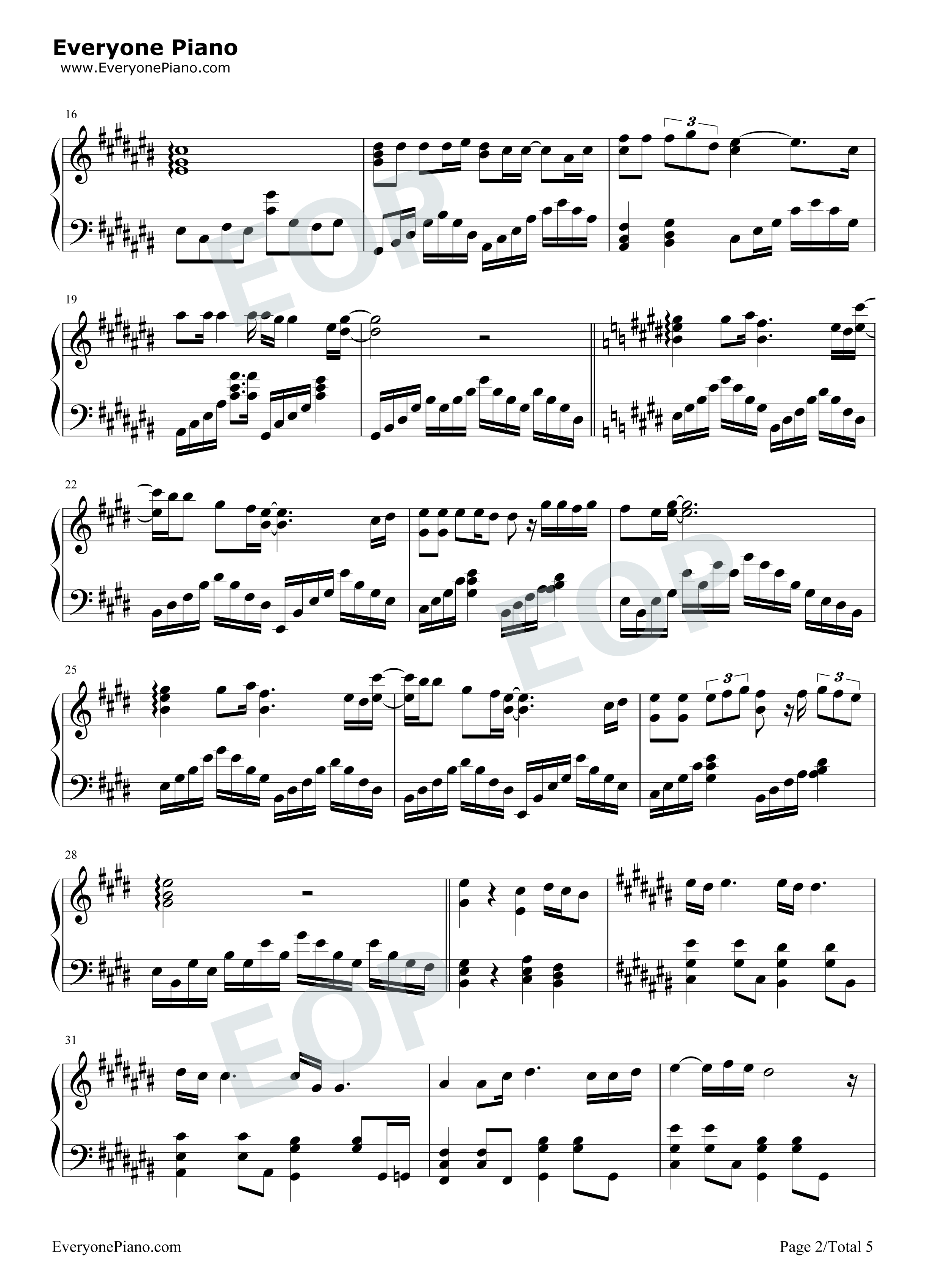 世界はまわると言うけれど钢琴谱_Garnet_Crow