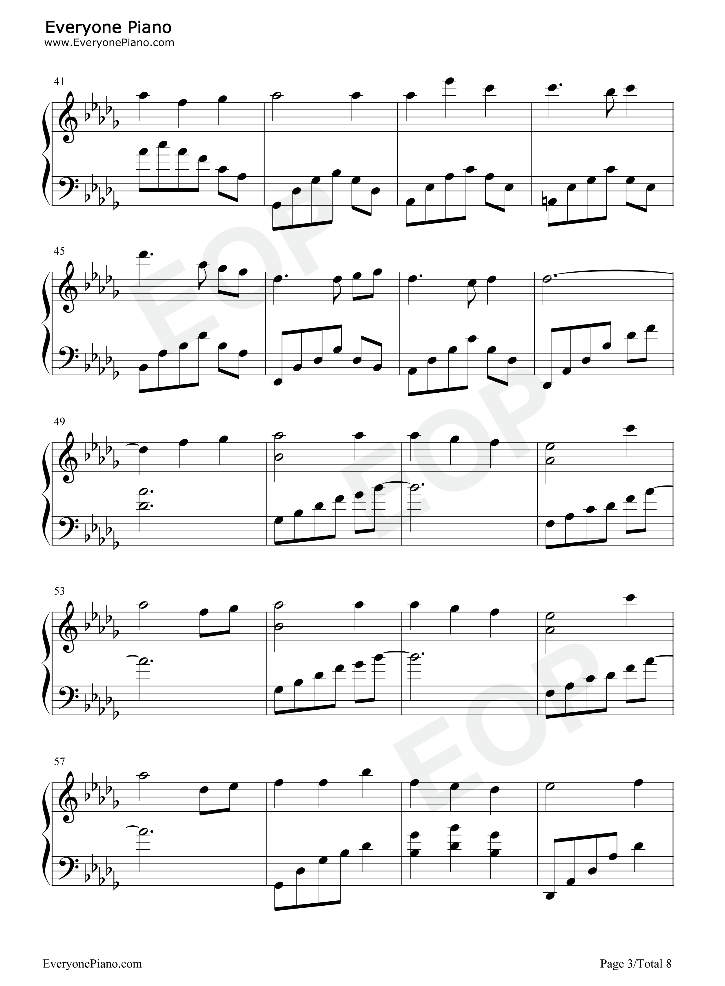 星空のワルツ钢琴谱_栗林美奈实