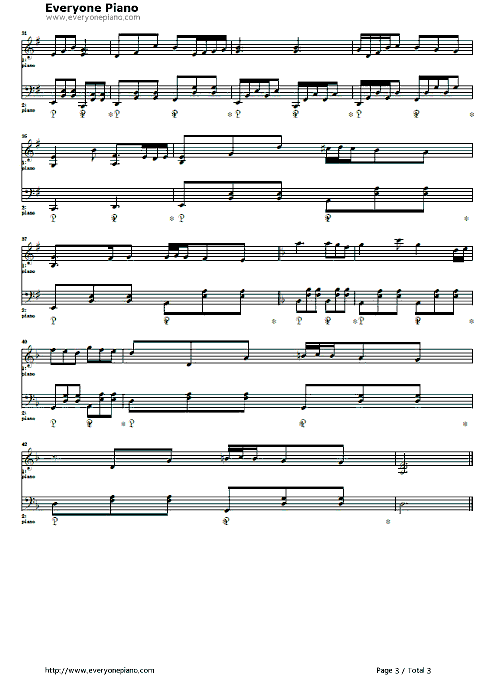 空へ…钢琴谱_笠原弘子