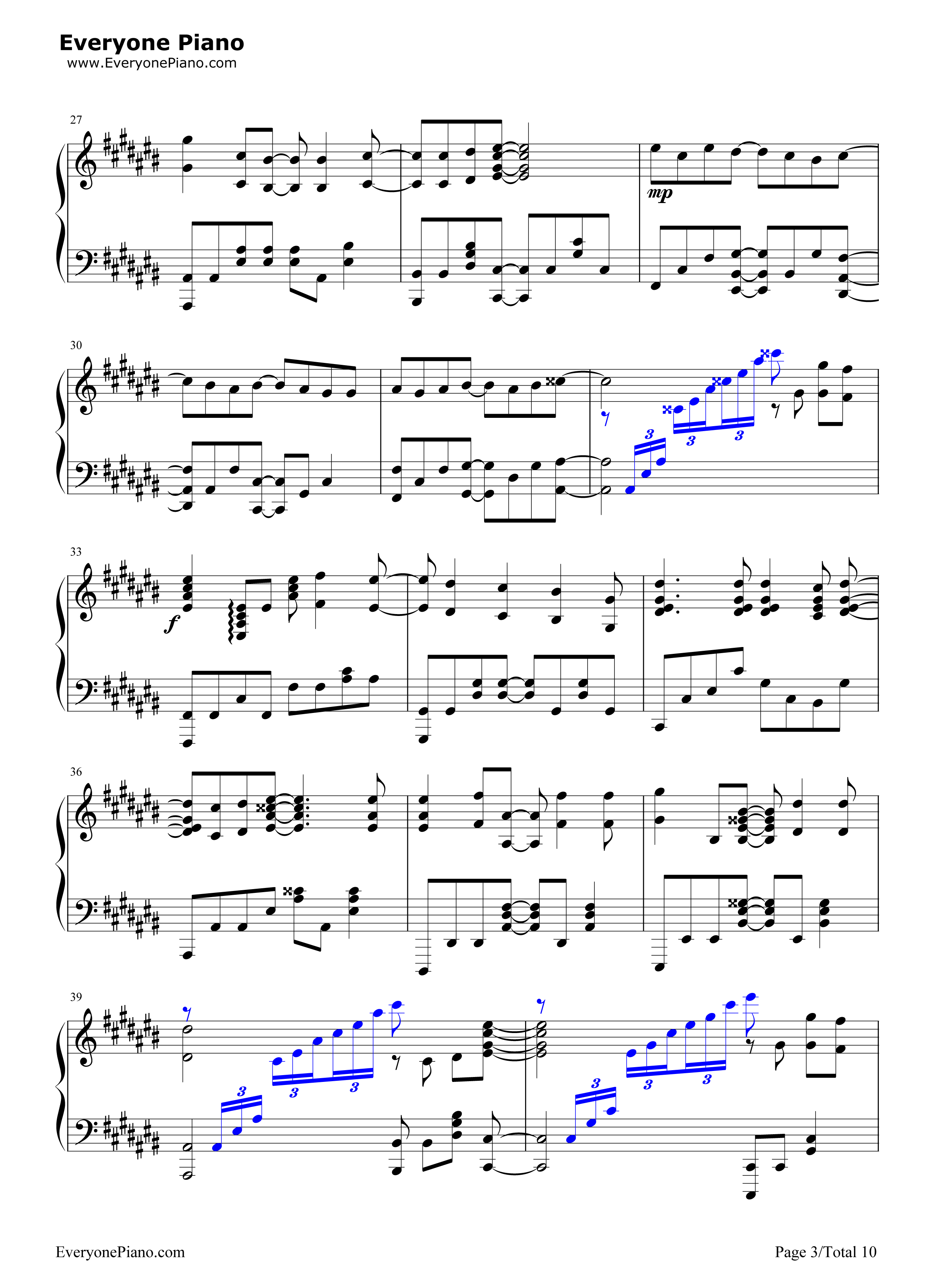 COLORS钢琴谱_FLOW