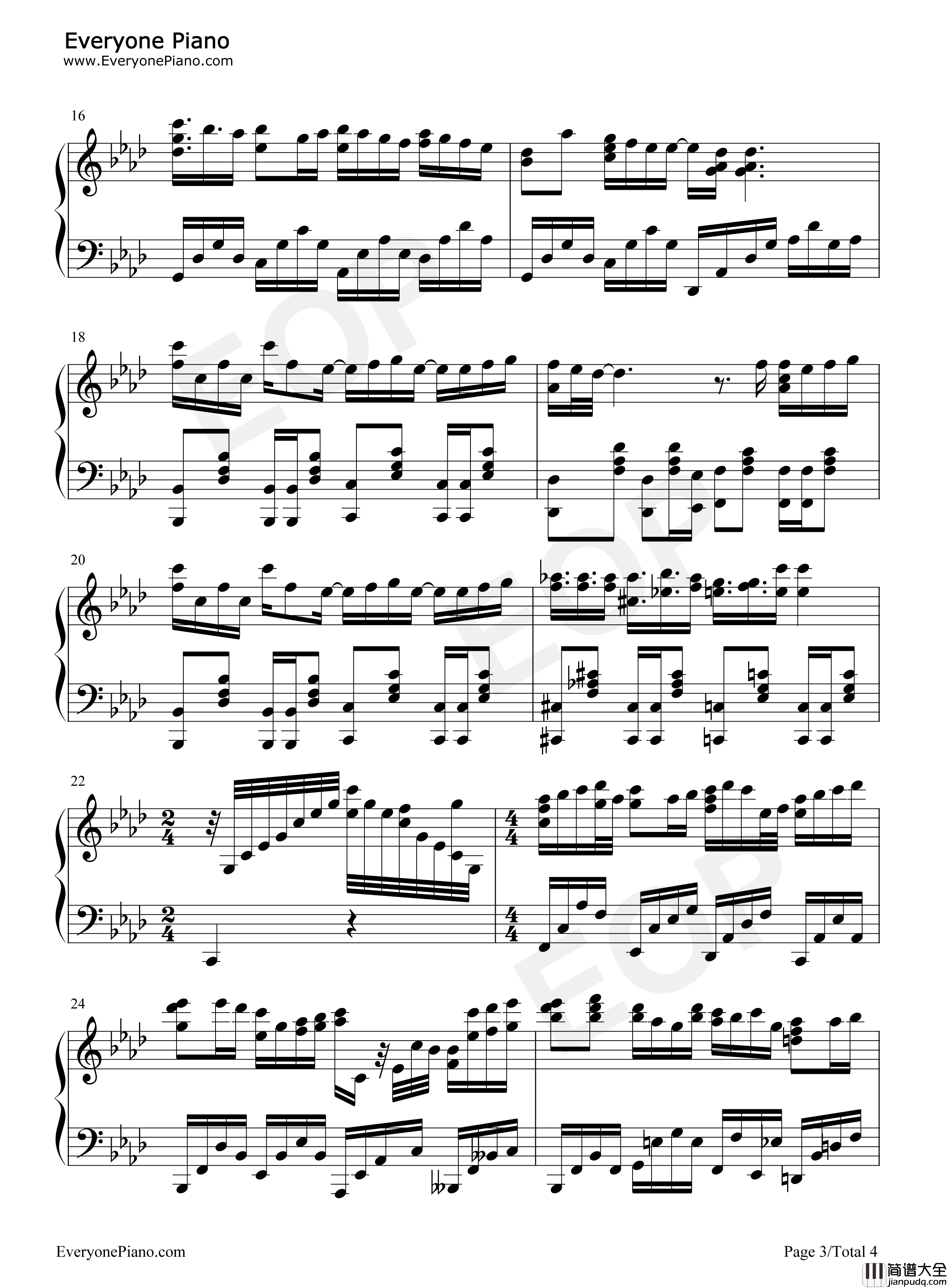 Burst_The_Gravity钢琴谱_ALTIMA