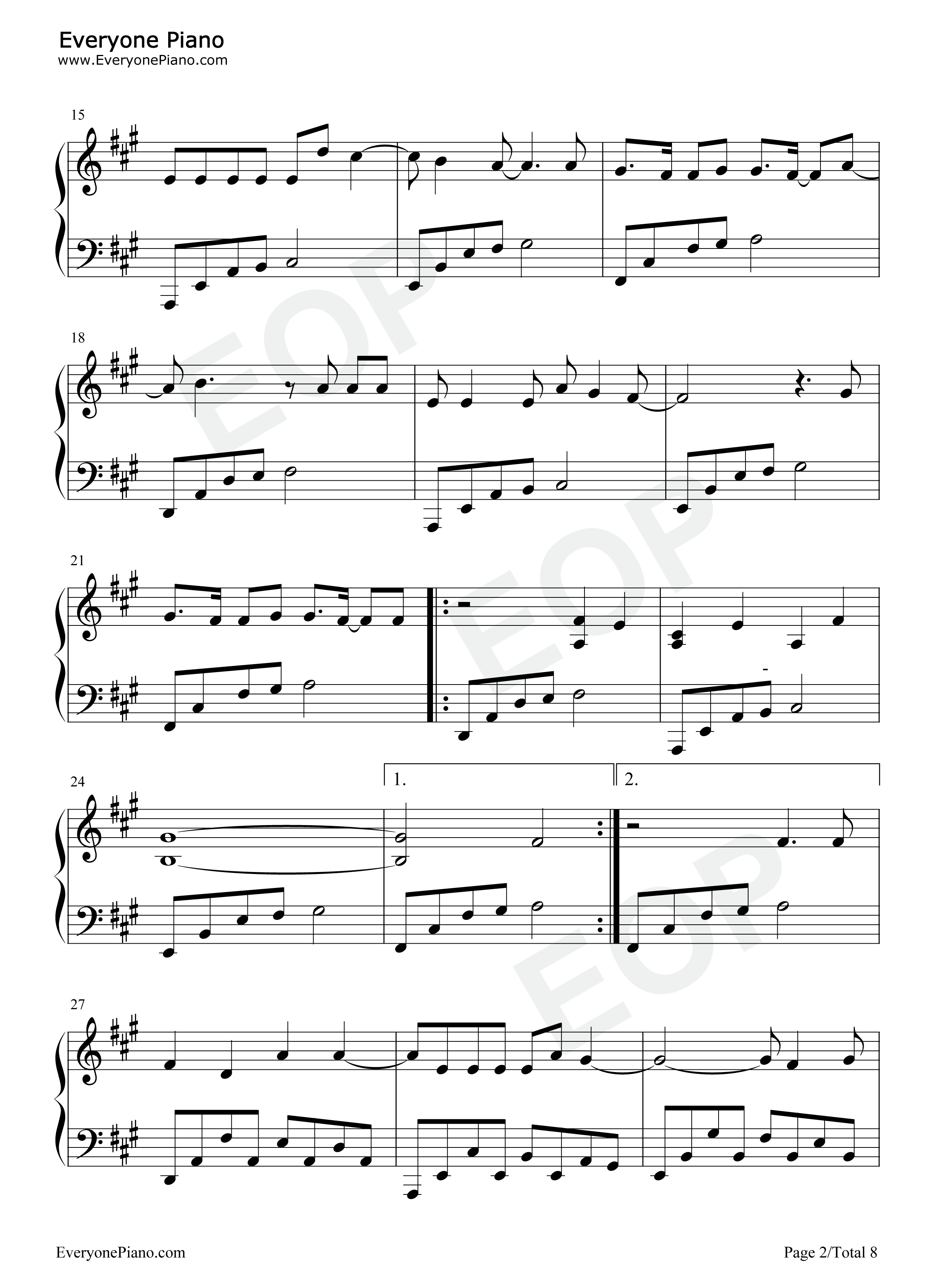 Elastic_Heart钢琴谱_Sia_&_The_Weeknd_&_Diplo