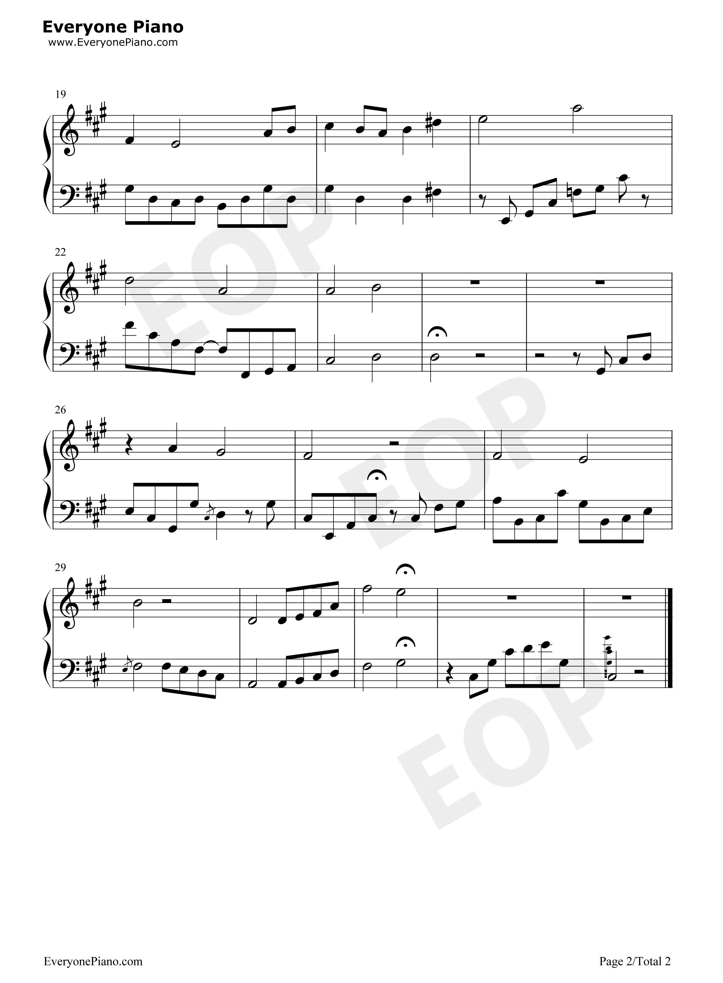 A_Tender_Feeling钢琴谱_梶浦由记