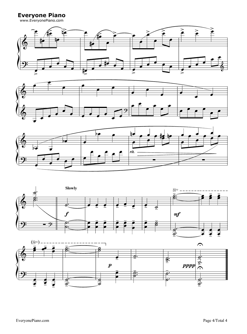 Dawn钢琴谱_Dario_Marianelli